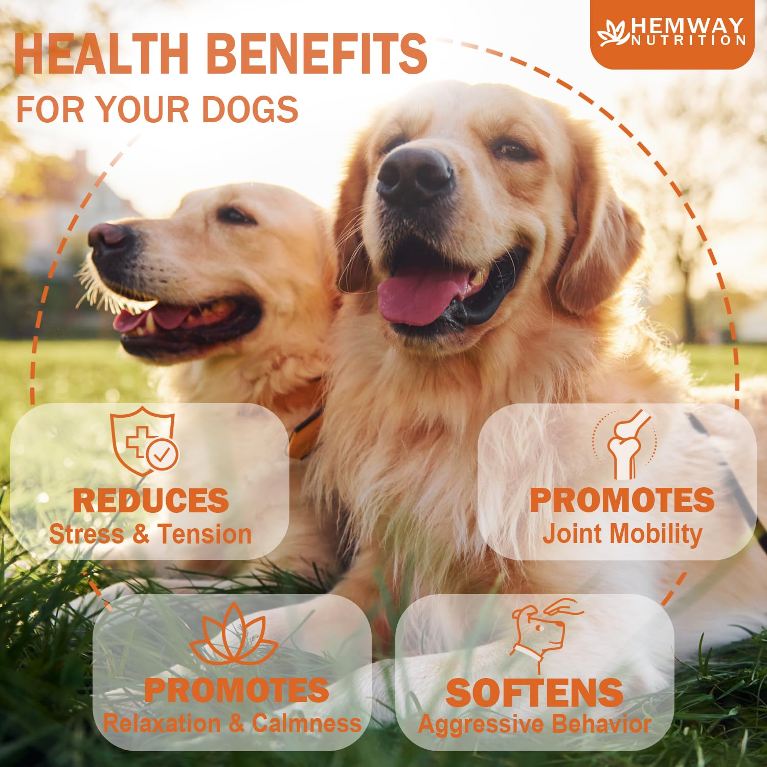Hemp Calming Chews for Dogs - Chicken Flavor Soft Chews - Dog Calming Treats Supplement for Storm Anxiety, Sleep, Relaxing, Sepa