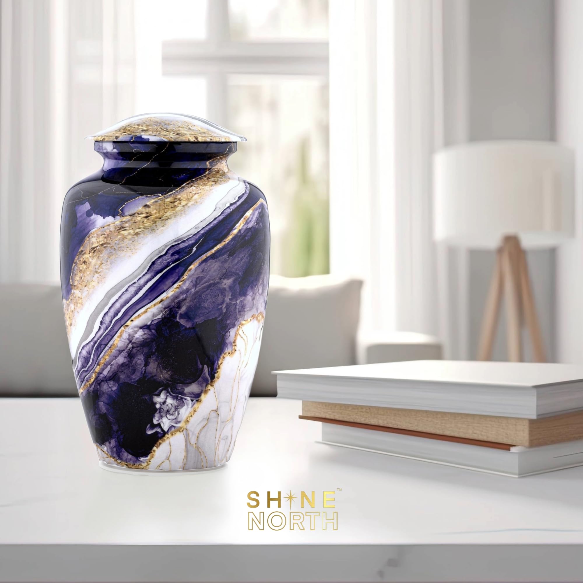 Dream River Urn For Ashes Adult Male Large & Small Urn For Ashes For Women - Cremation Urn For Human Ashes Adult For Niche, Fune