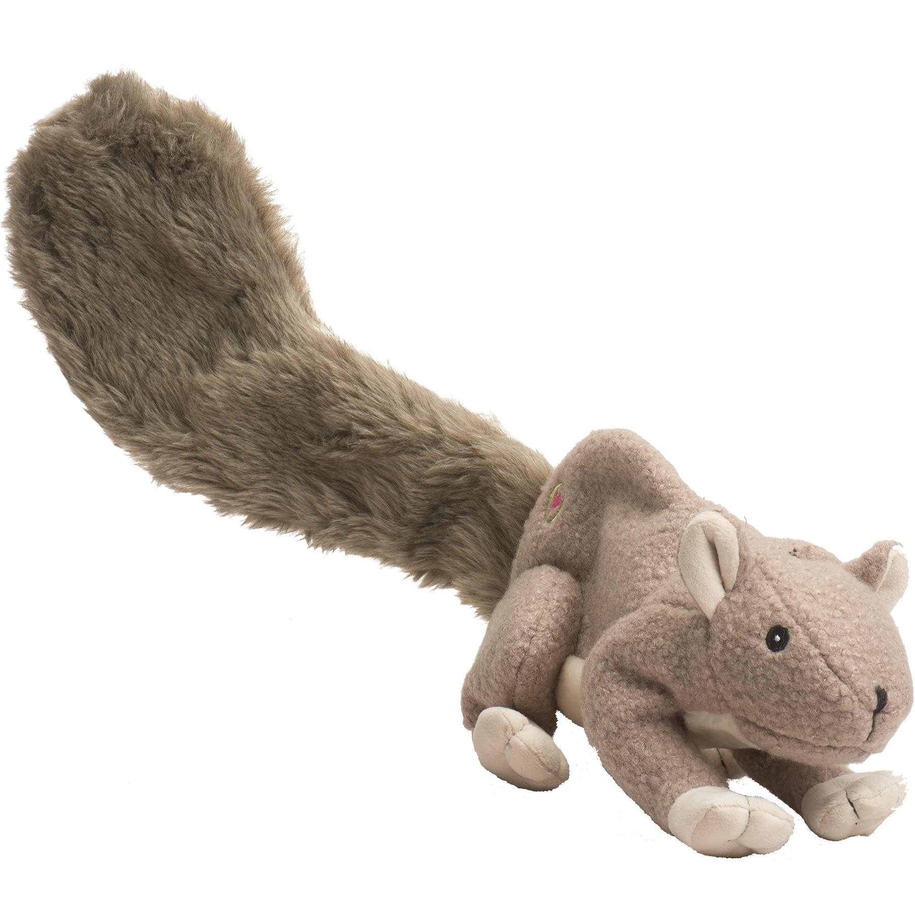 Hugglehounds Plush Dog Toys For Large Dogs & Aggressive Chewers - Squeaky Dog Toy - Soft Extra Durable Stuffed Pet Toy - Fluffy Knotless Puppy Toys - Best For All Breed | Xl Plush Lil Feller Squirrel