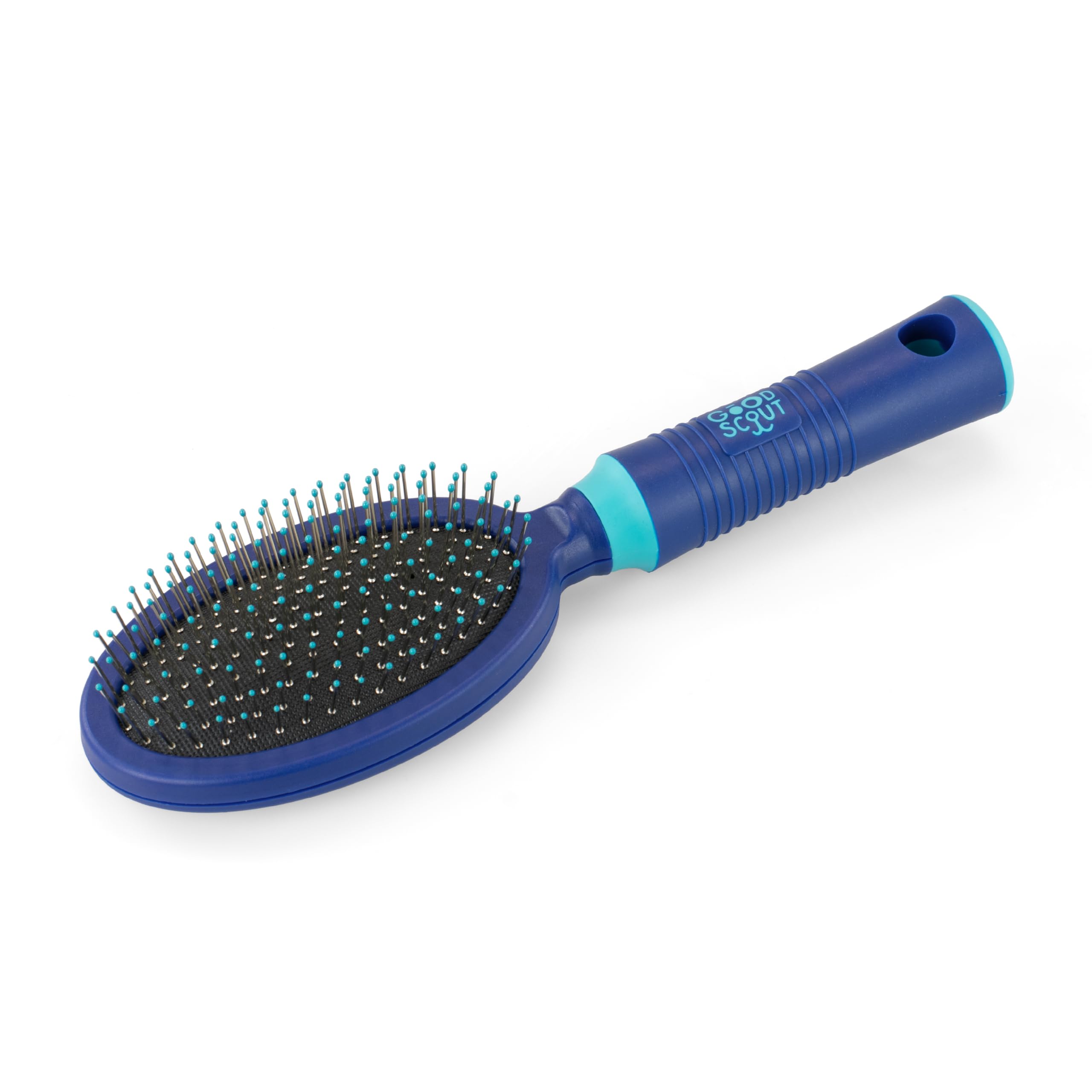 Good Scout Soft Steel Tip Brush, Best Deshedding Tool For Dogs & Cats, Gentle, Safe & Effective Pet Grooming Tool For Long & Sho