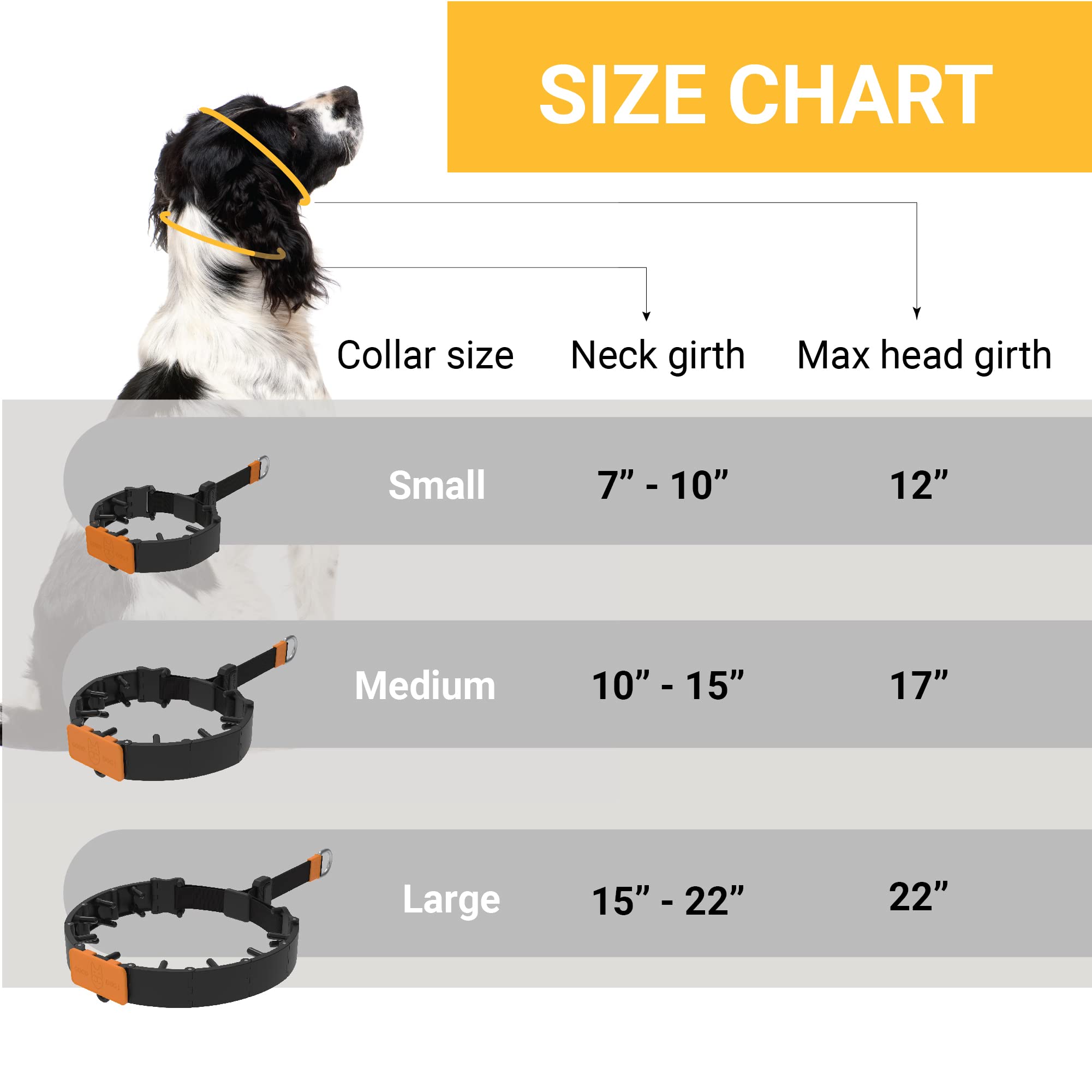 Svd.Pet Dog Prong Collar For No-Pull Training, Quick-Release Buckle Adjustable Pinch Collar For Smal, Medium, Large Dogs (Balck, Medium Size)
