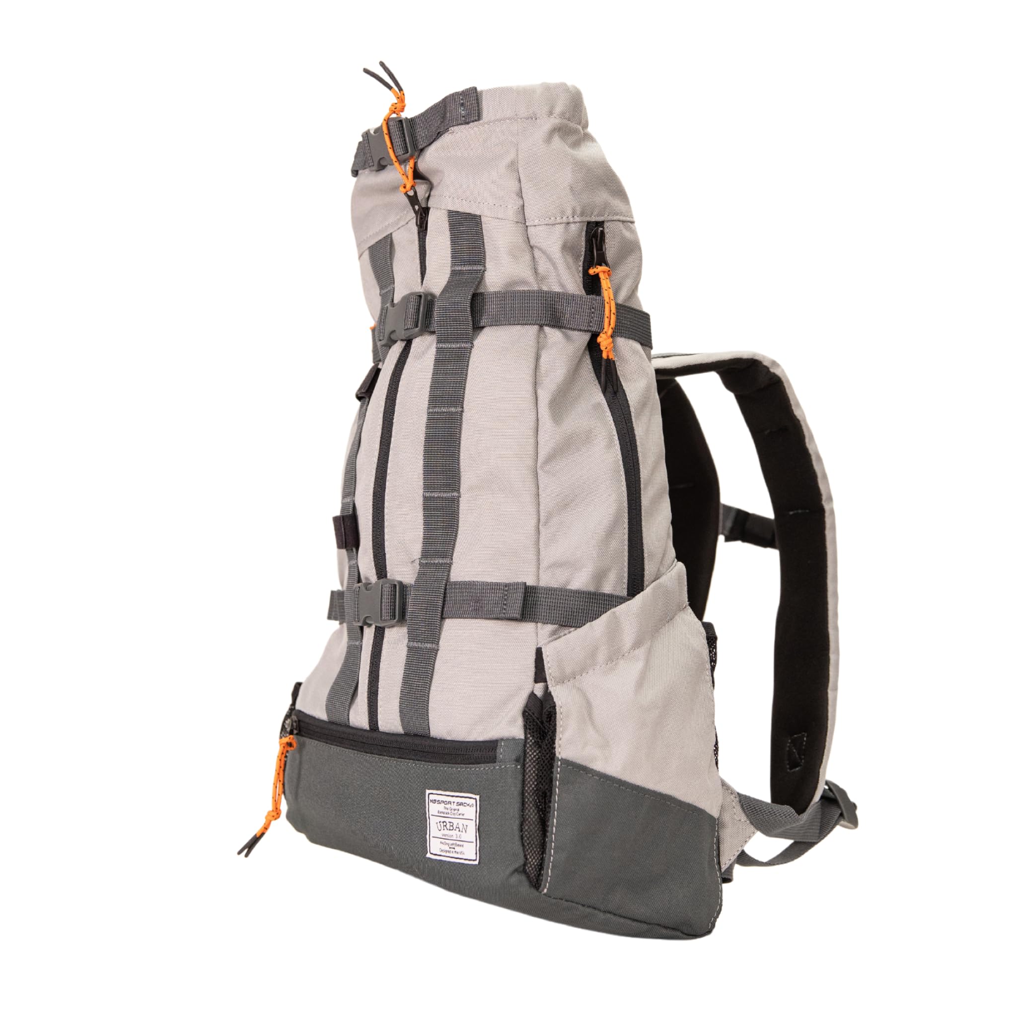K9 Sport Sack | Dog Carrier Adjustable Backpack (Medium, Urban 3 - Concrete)