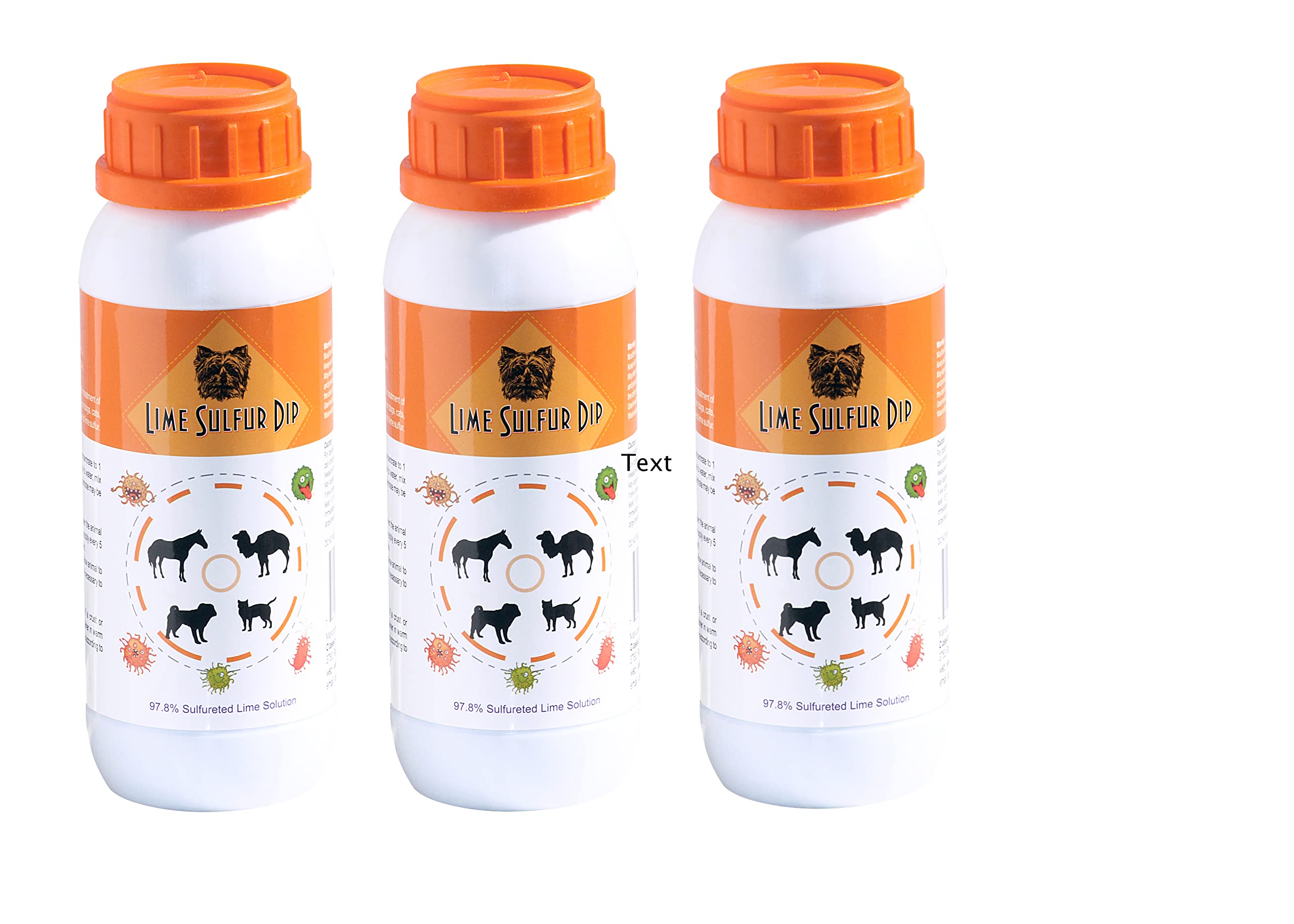 Classics Lime Sulfur Dip - Pet Care for Itchy and Dry Skin - Xtra Strength Formula - Safe Solution for Dog, Cat, Puppy, Kitten,