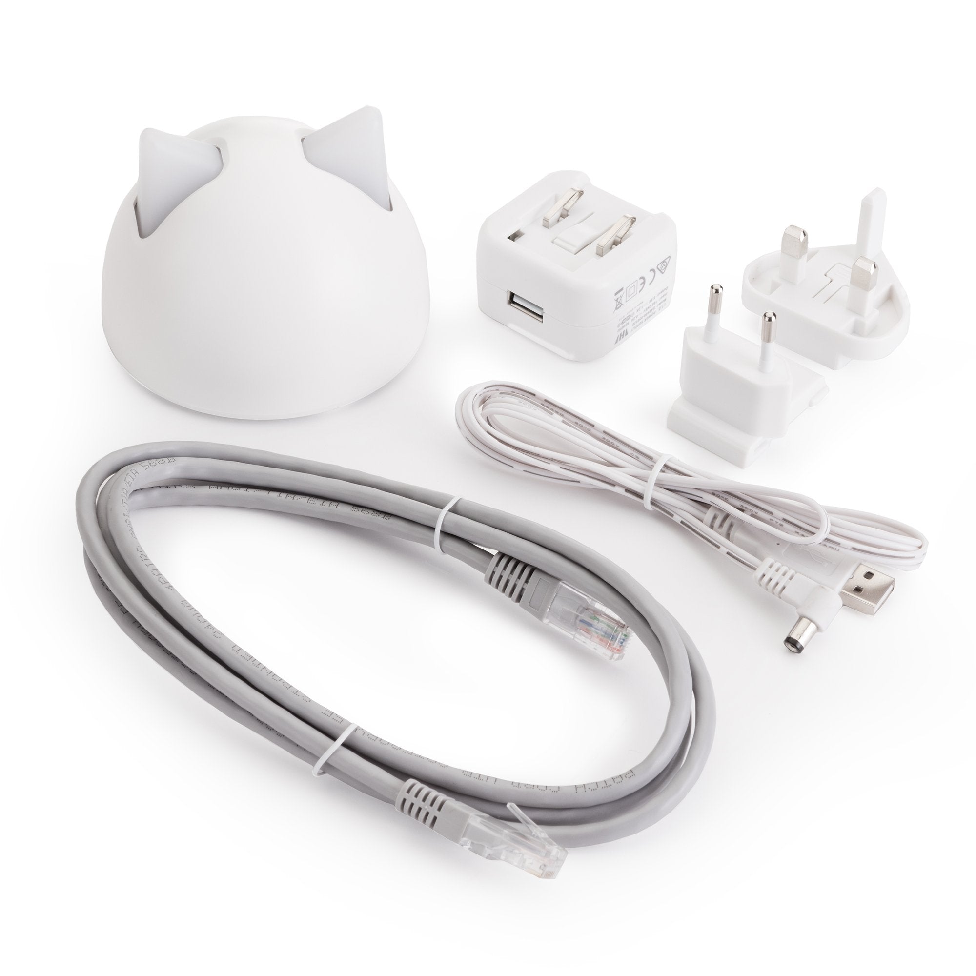 Sure Petcare Hub - White Plastic Pet Care Device, Model 396680, 4.5"x4.5"x6", 1 lb