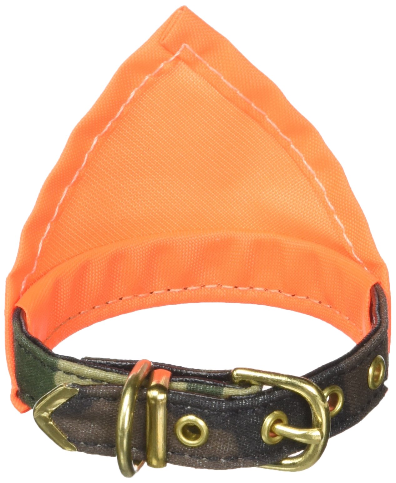 Mirage Pet Products Hunting Bandana Collar for Dogs, 10-Inch, Orange