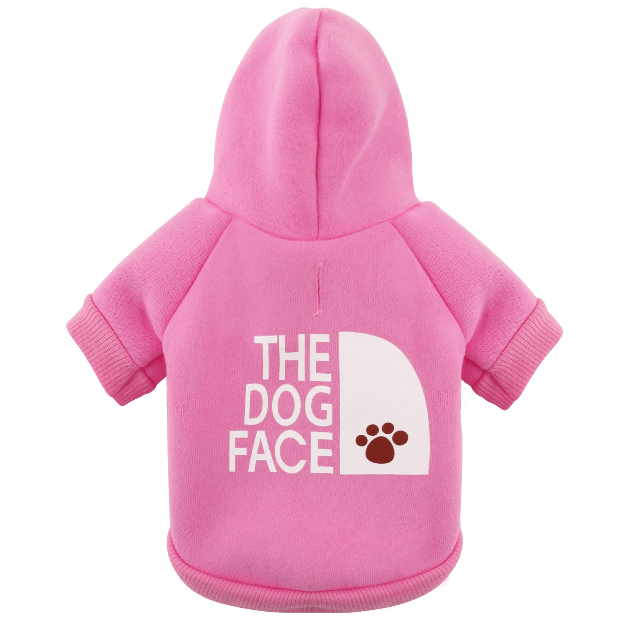 Paiaite Pink Chihuahua Dog Hoodie: Keep Your Pup Warm And Stylish With A 'The Dog Face' Printed Sweatshirt Pet Clothes, And Swea
