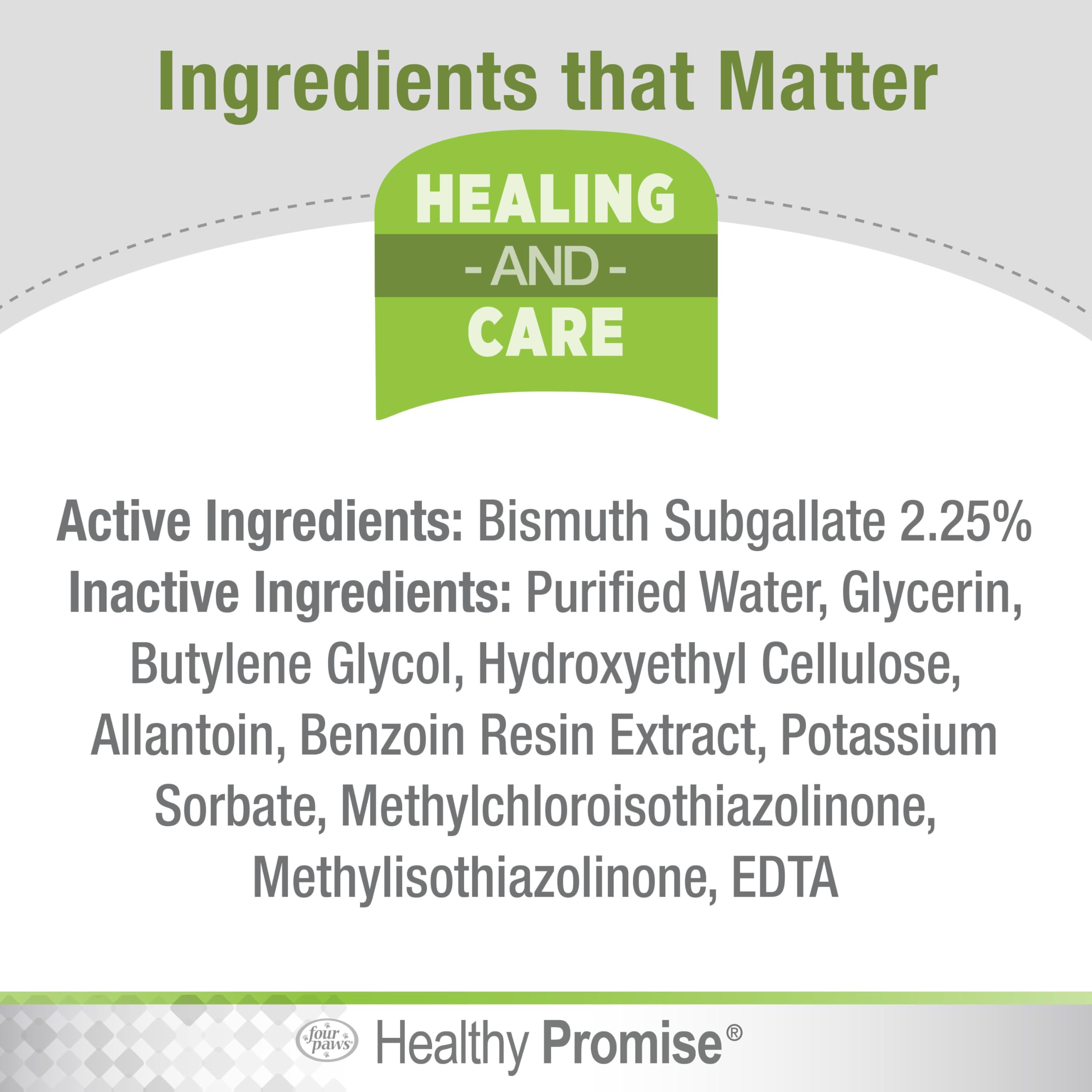 Four Paws Healthy Promise Quick Action Blood Stopper Styptic Gel For Dogs & Cats, 1.16 Oz.