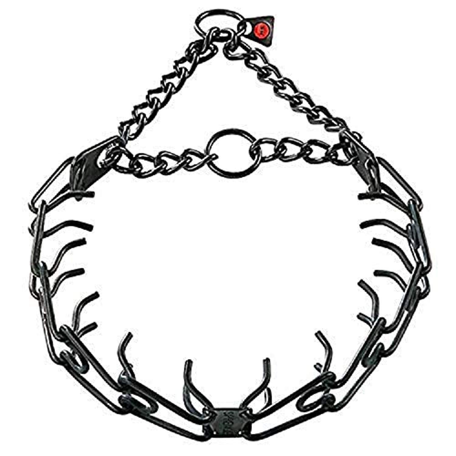Sprenger Black Stainless Steel 2.25Mm Pinch/Prong Collar Fits Up To 13' Neck