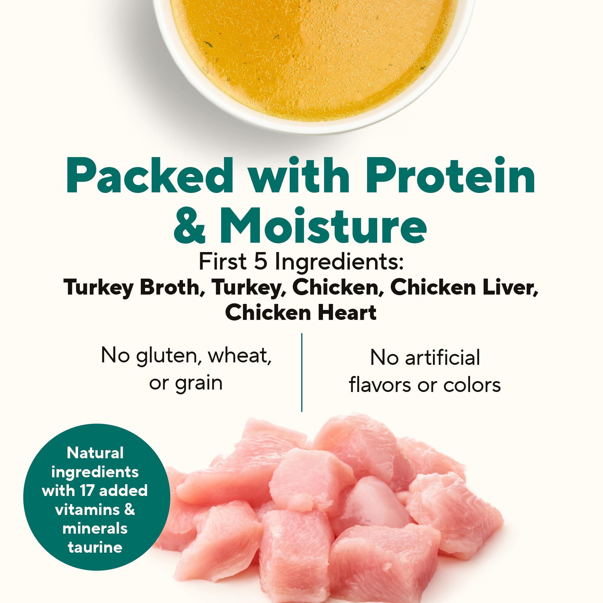 Daves Pet Food Grain Free Canned Cat Food (Turkey & Giblets Pate), Made in USA Naturally Healthy Canned, Canned Pate, 12.5 oz C