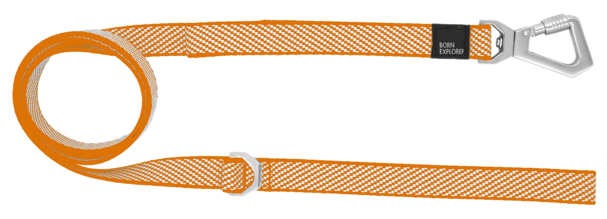 Pet Life Escapade Outdoor Series 2-in-1 Convertible Dog Leash and Collar, SM, Orange