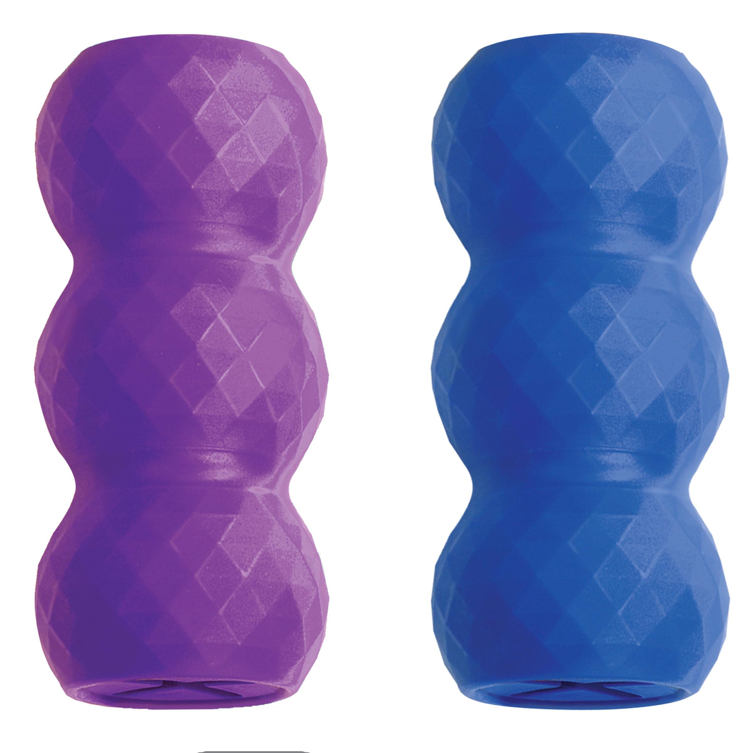 KONG - Genius Mike - Interactive Treat Dispensing Dog Puzzle Toy (Assorted Colors) (Large (2 Pack))