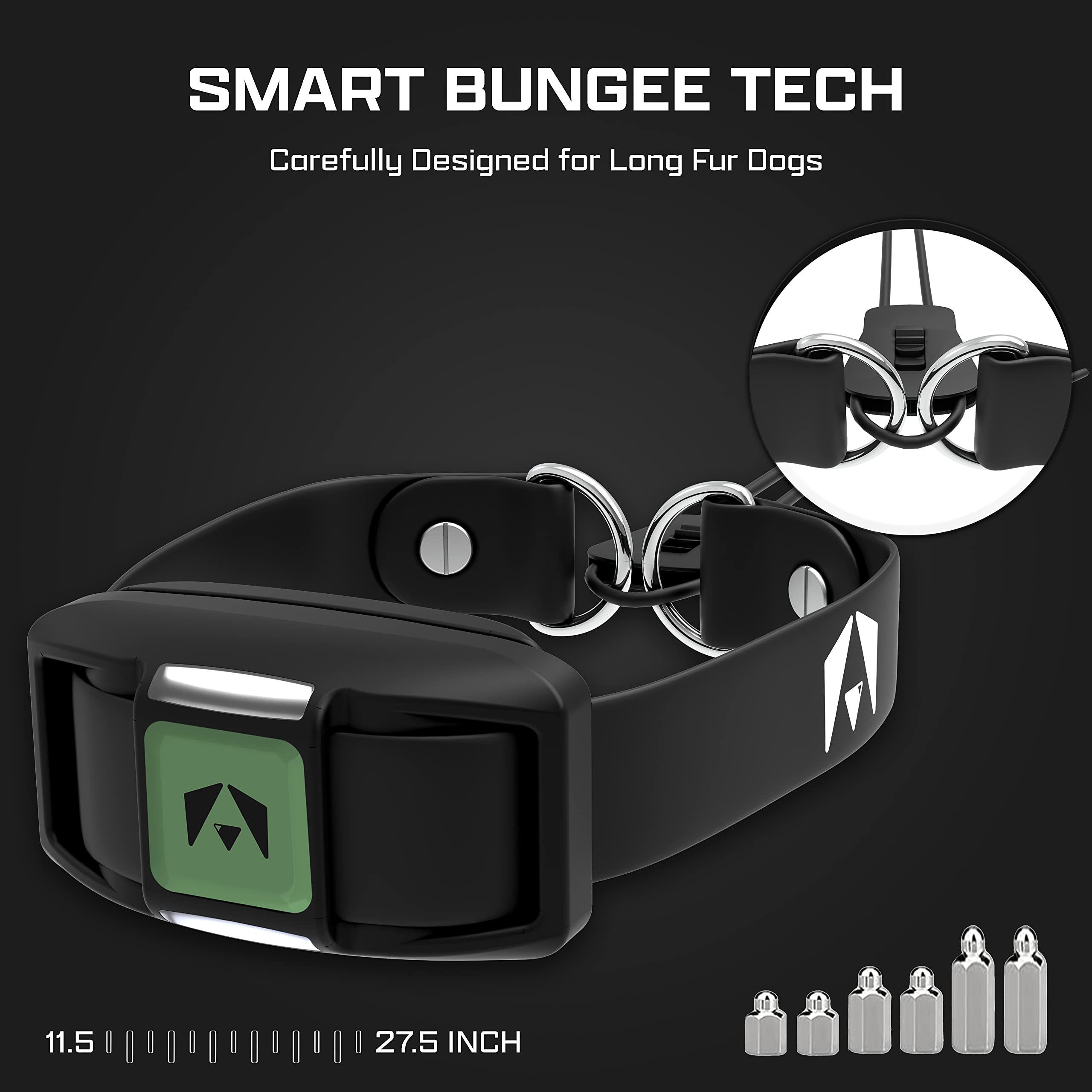 Invirox Shock Collar For Large Dog [Spark K9] 124 Levels Dog Training Collar With Remote 1100Yd Range, Night-Light Mode Dog Shoc