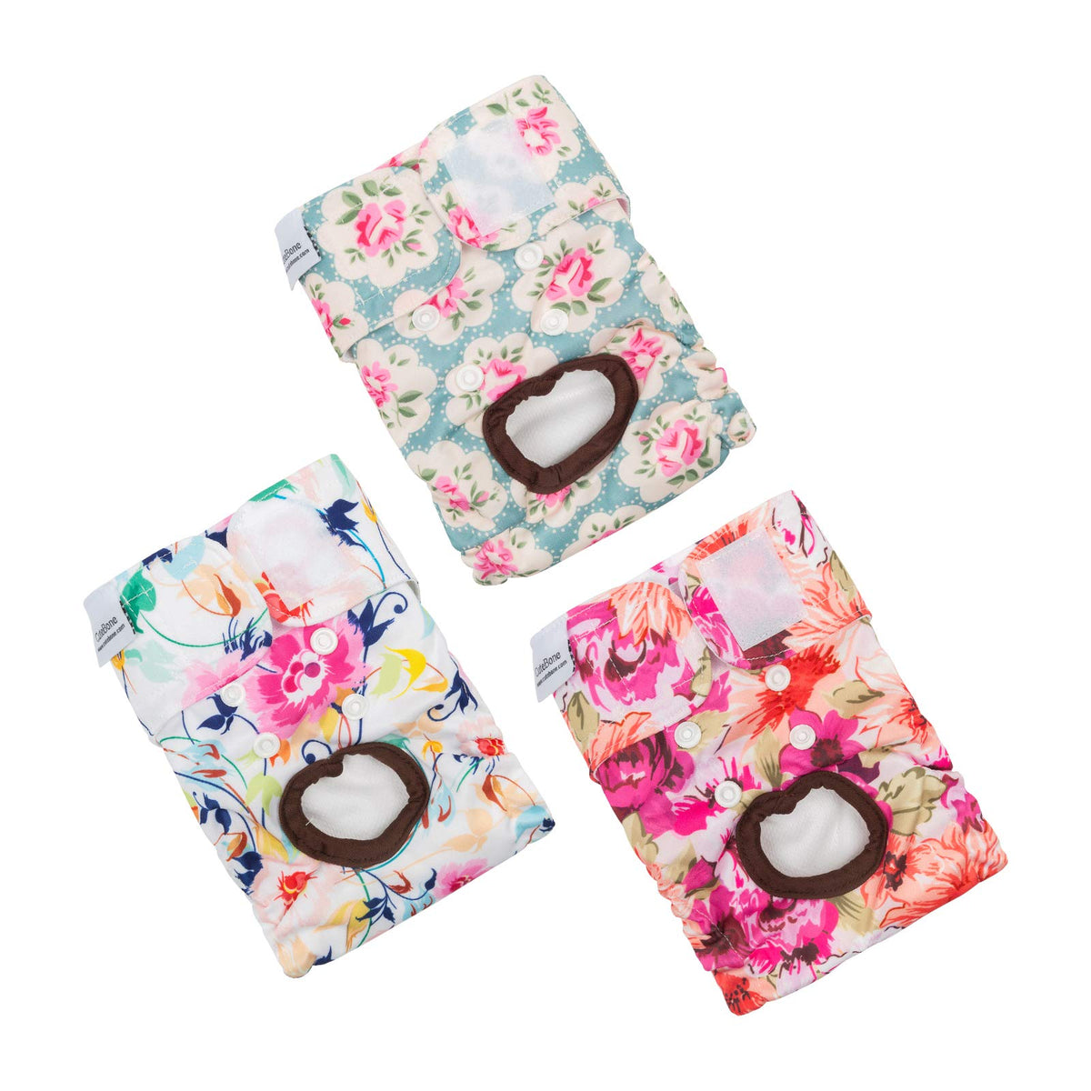 Cutebone Washable Dog Diapers Christmas Puppy Diapers D59S