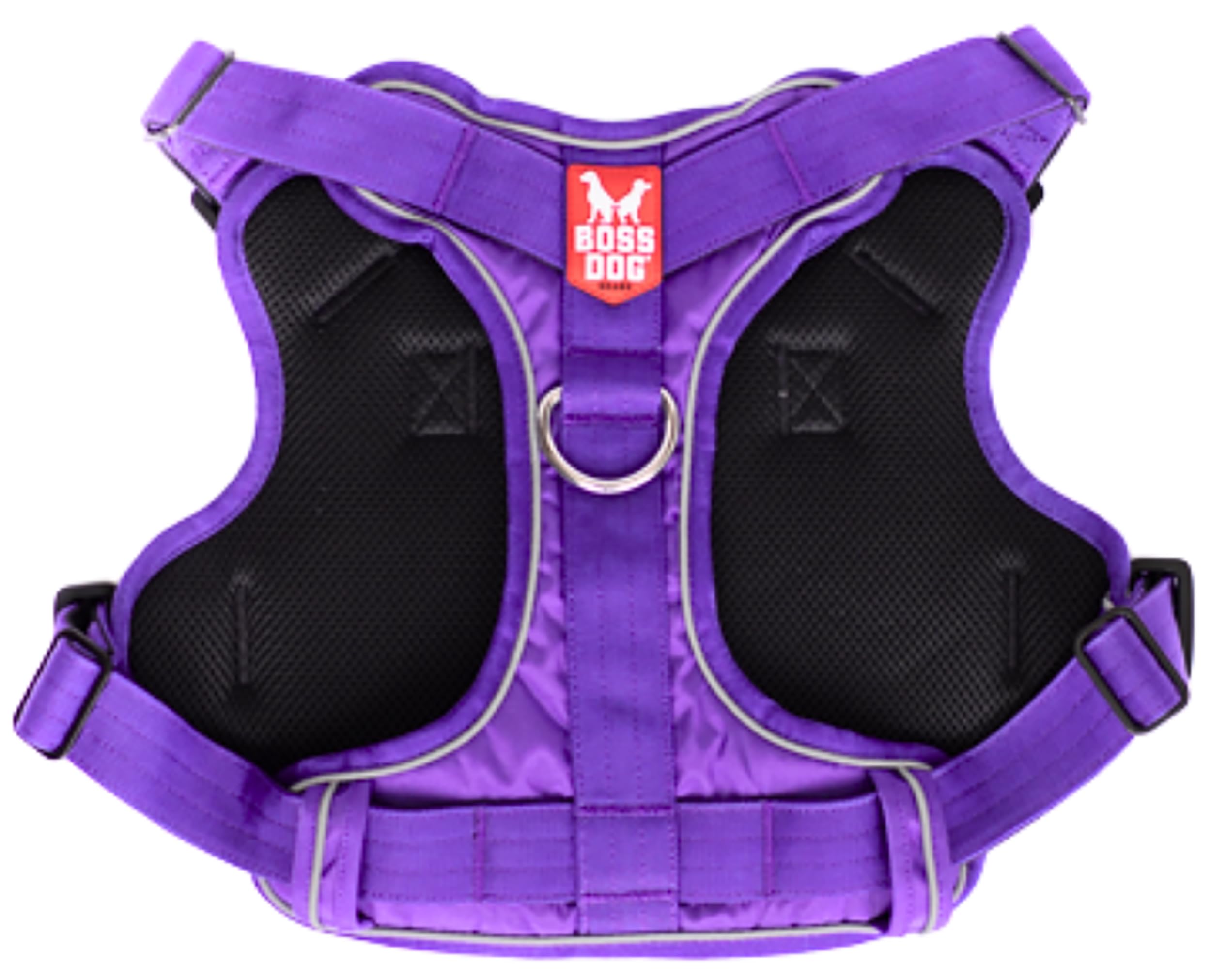 Boss Dog Tactical Harness, Purple, Medium