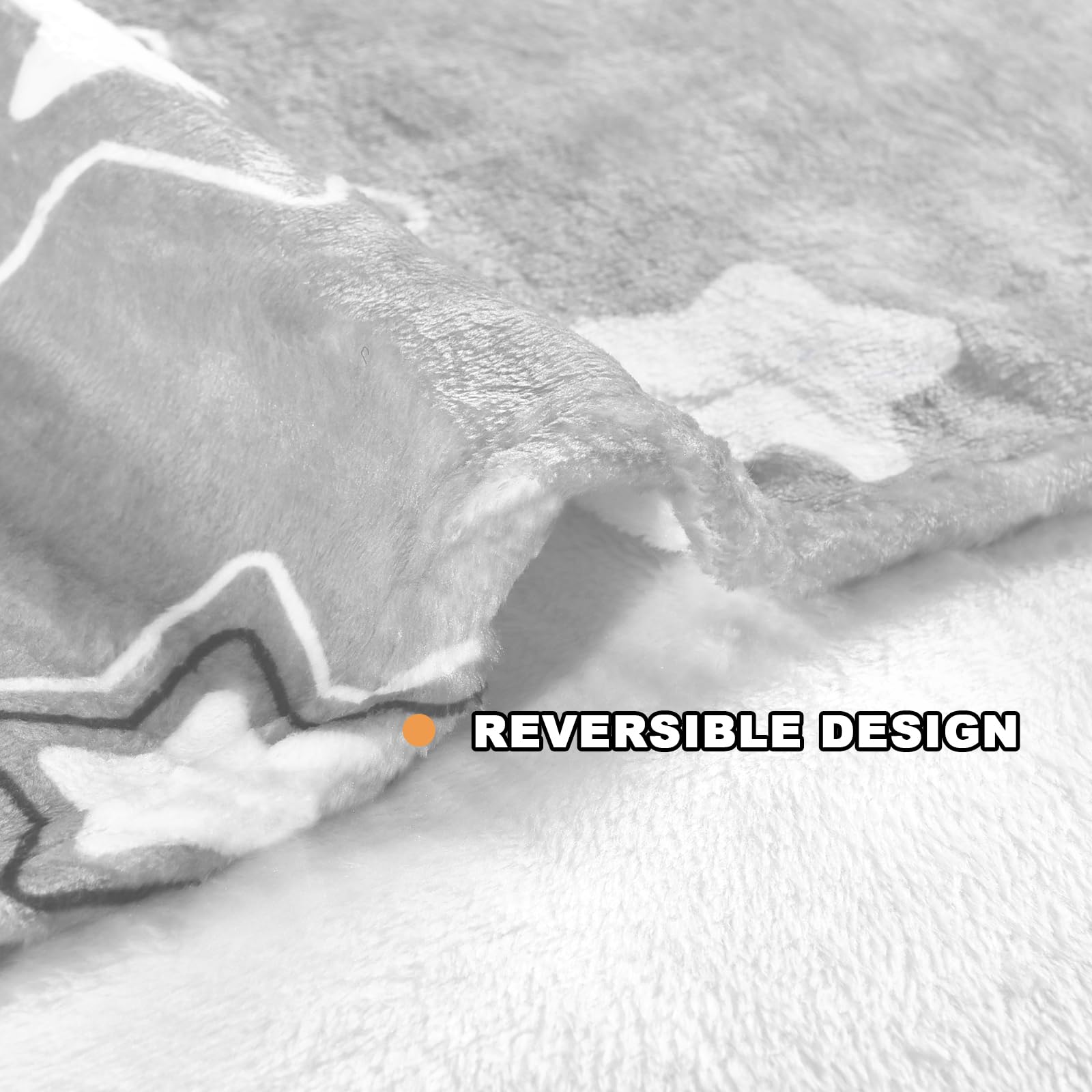 Ahoocustom Dog Blanket,Super Soft Fluffy Premium Fleece Pet Puppy Blanket For Large Medium Dog Cat Mat Cover For Bed Couch,Star