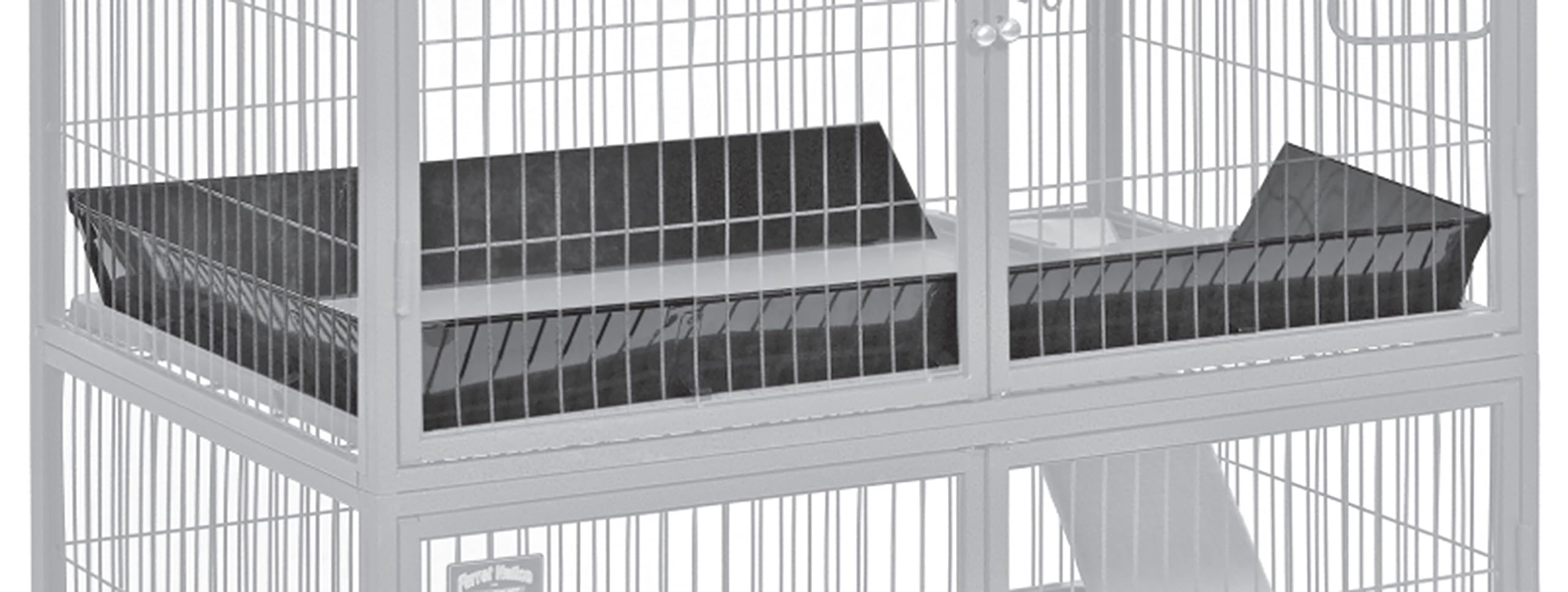 MidWest Homes for Pets Ferret Nation Upper Scatter Guard for Ferret Nation & Critter Nation Small Animal Cages