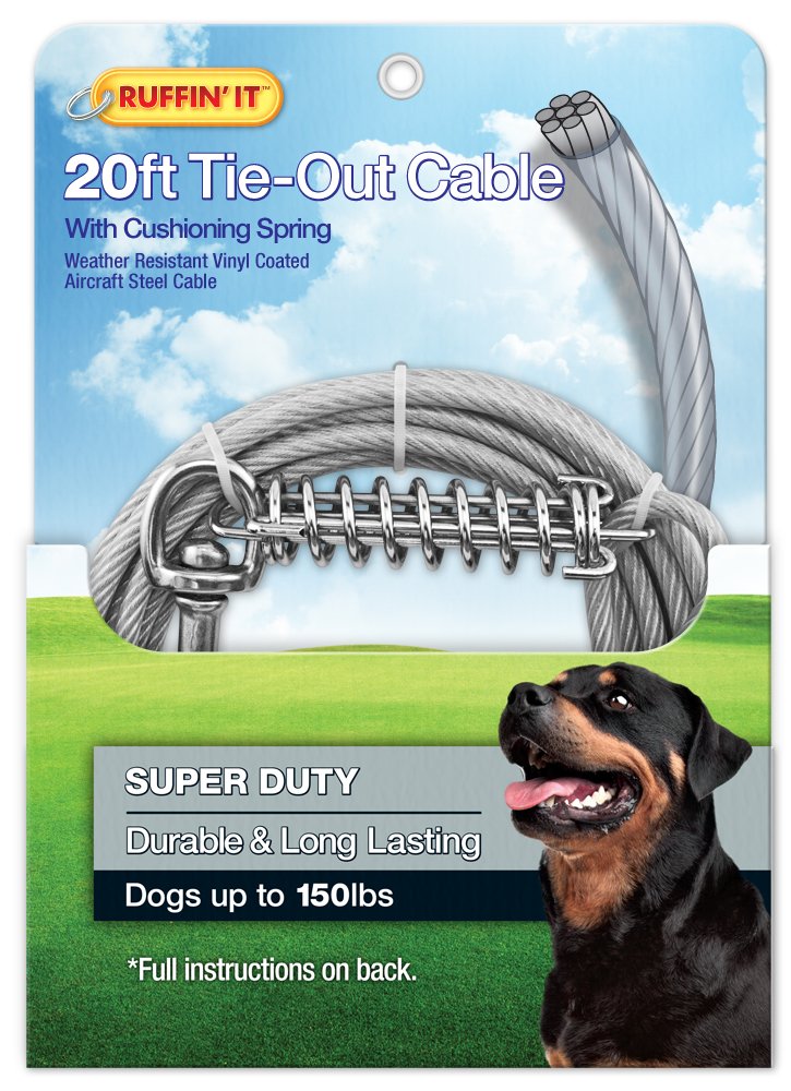 Ruffin' It Chrome Tie Cable