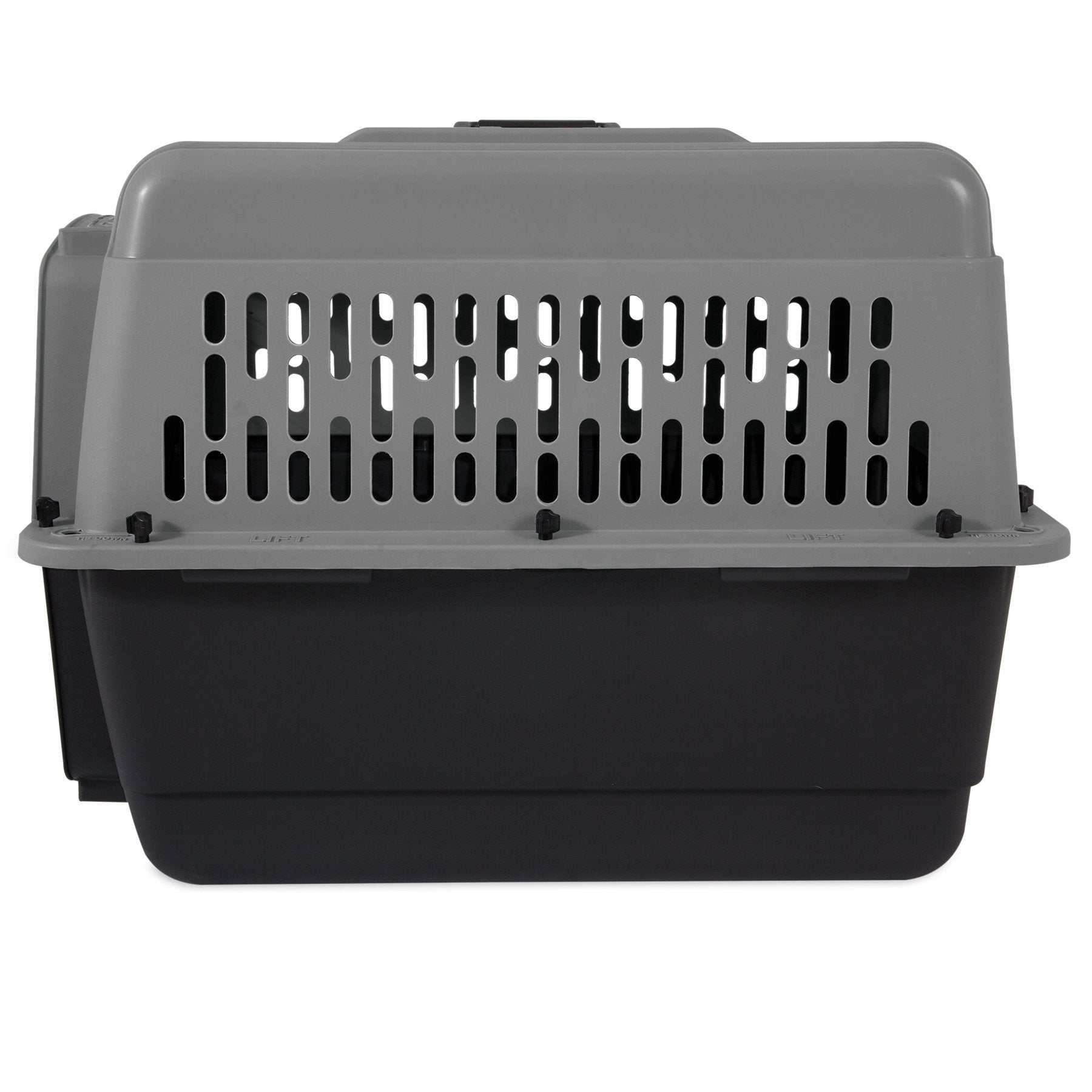 Petmate ASPEN PET Medium Breeds Cat, Chicken, Dog Kennel, Various Sizes, Transport, Dark Gray/Black, Made in USA