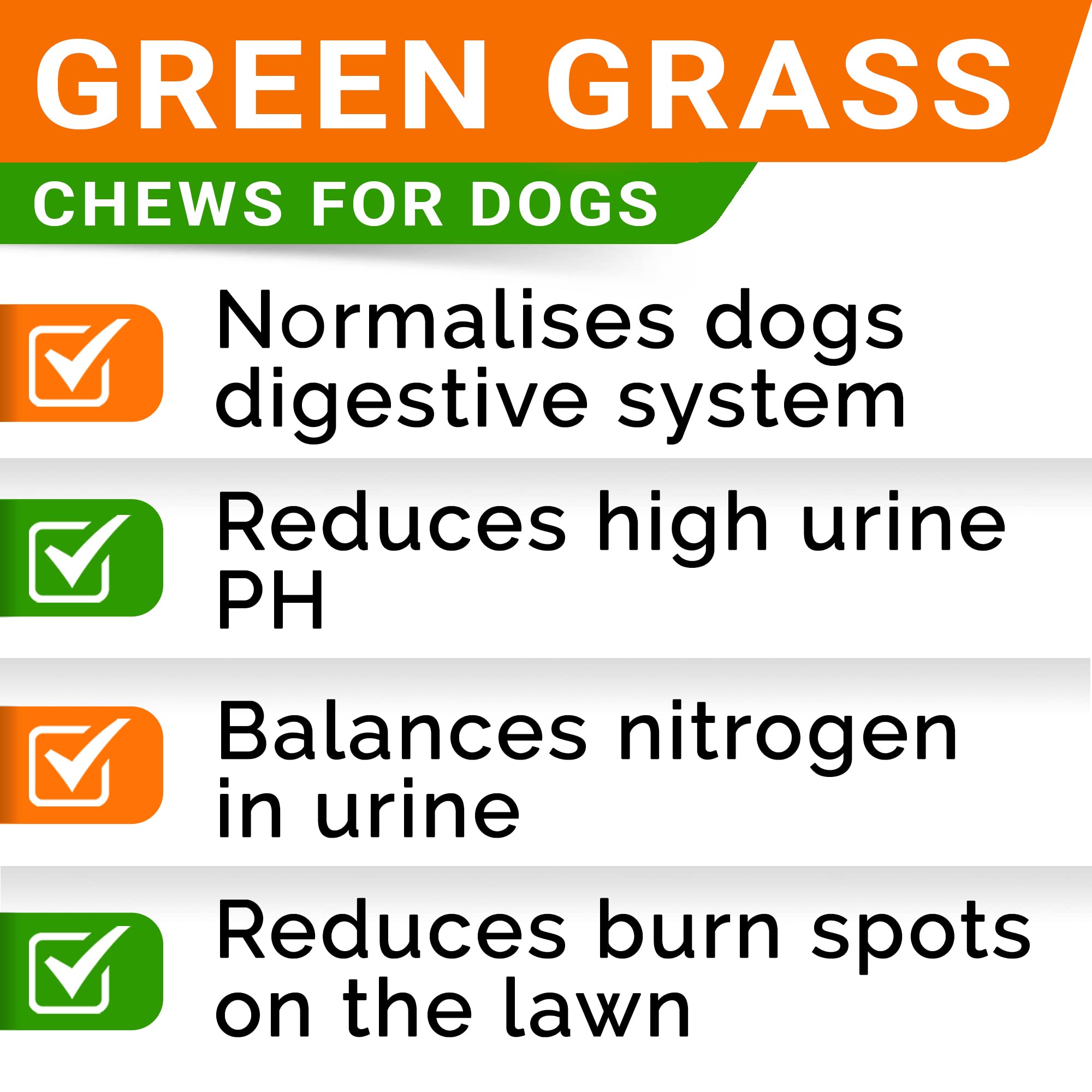Grass Burn Spot Chews for Dogs - Dog Urine Neutralizer for Lawn - Dog Pee Lawn Spot Saver - Natural Treatment Caused by Dog Urin