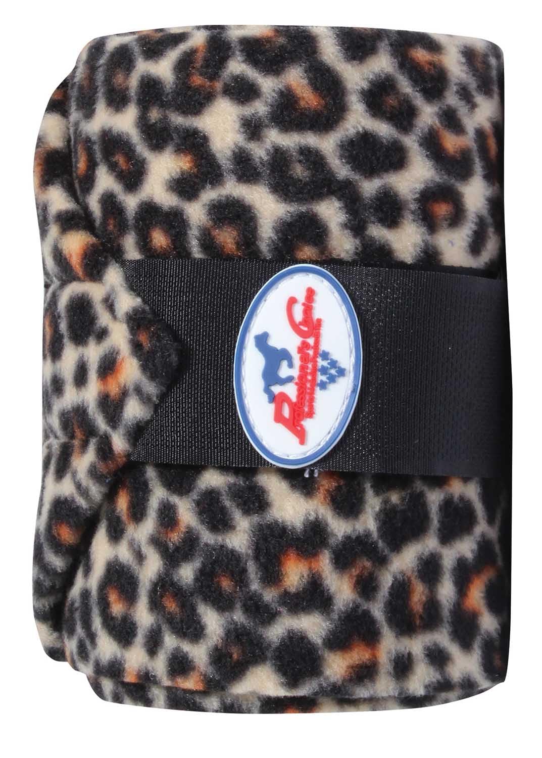 Professional'S Choice Polo Wraps Double-Sided Fleece | Secure Hook And Loop Closure | Nine Feet Long | Machine Washable | Cheeta