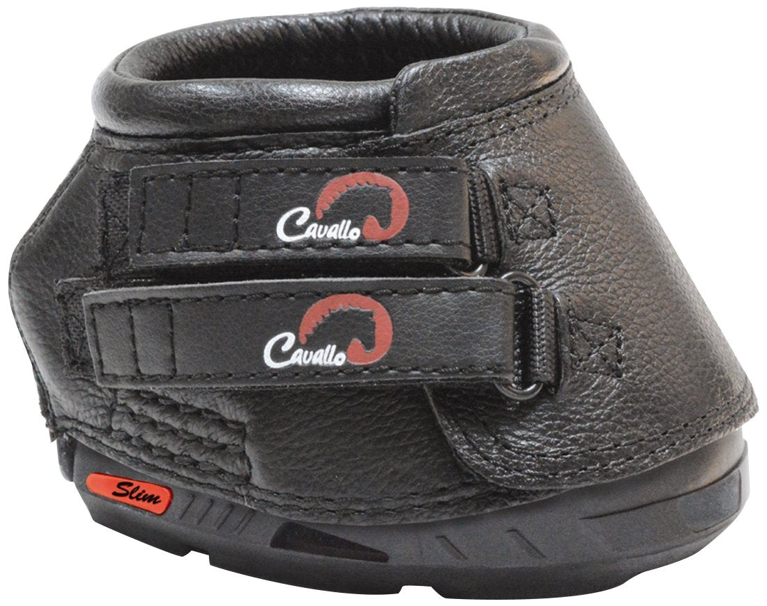 Cavallo Horse & Rider Simple Slim Sole Hoof Boot, Size 4