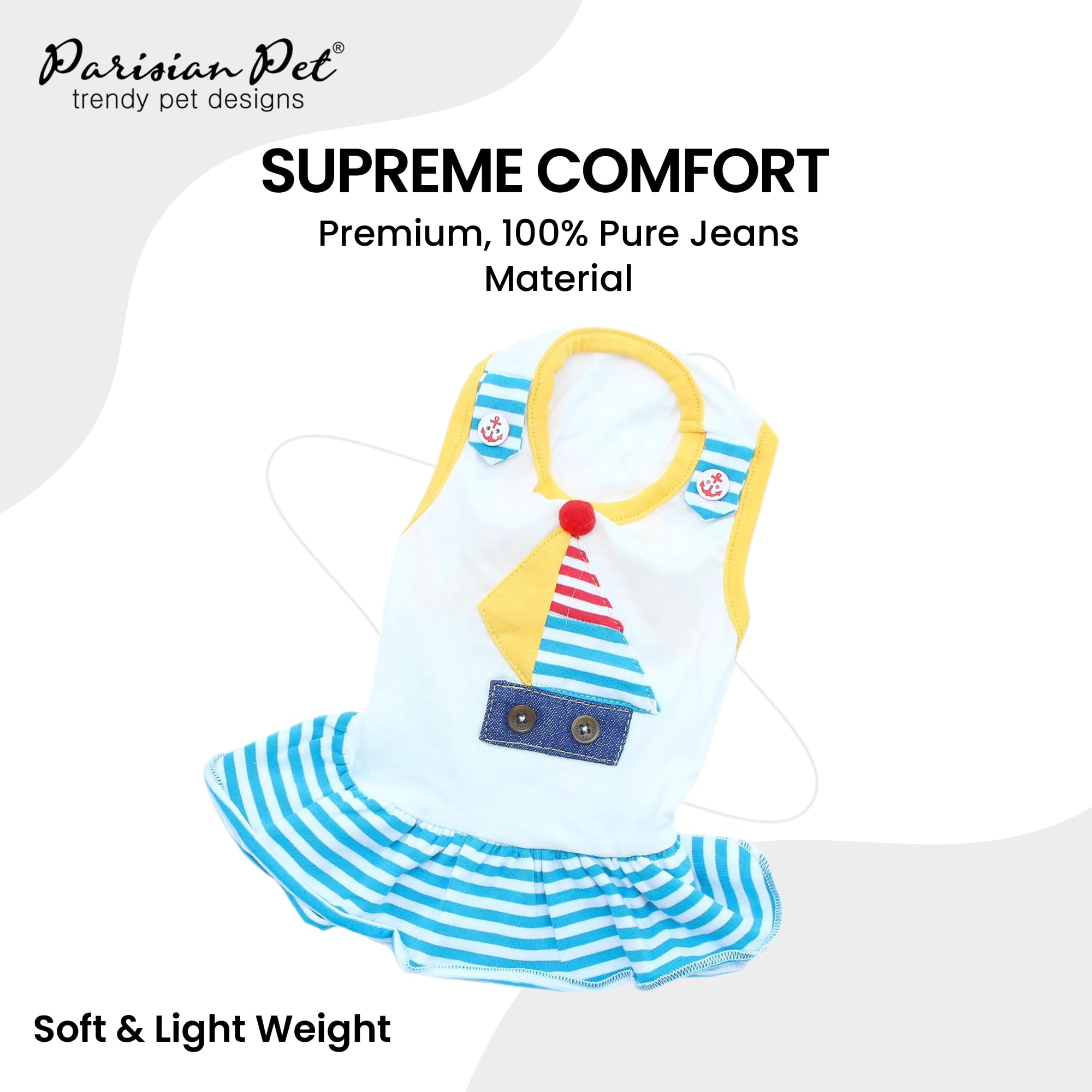 Parisian Pet Boat Dog Dress