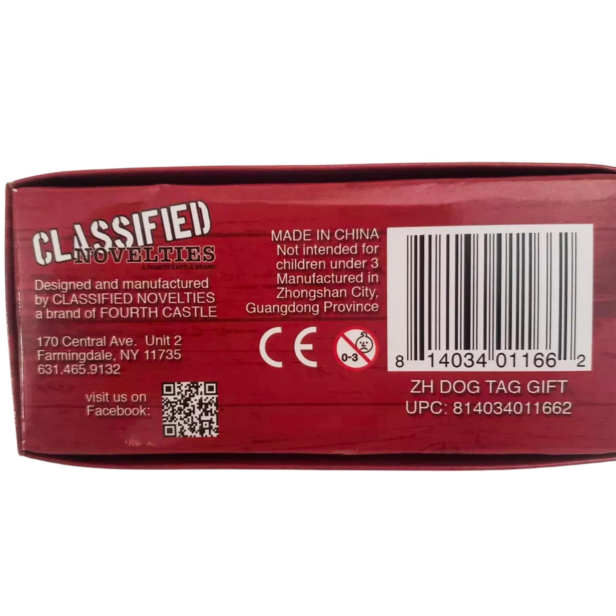 Emce Toys Zombie Hunter Dog Tag Souvenir Gift Set