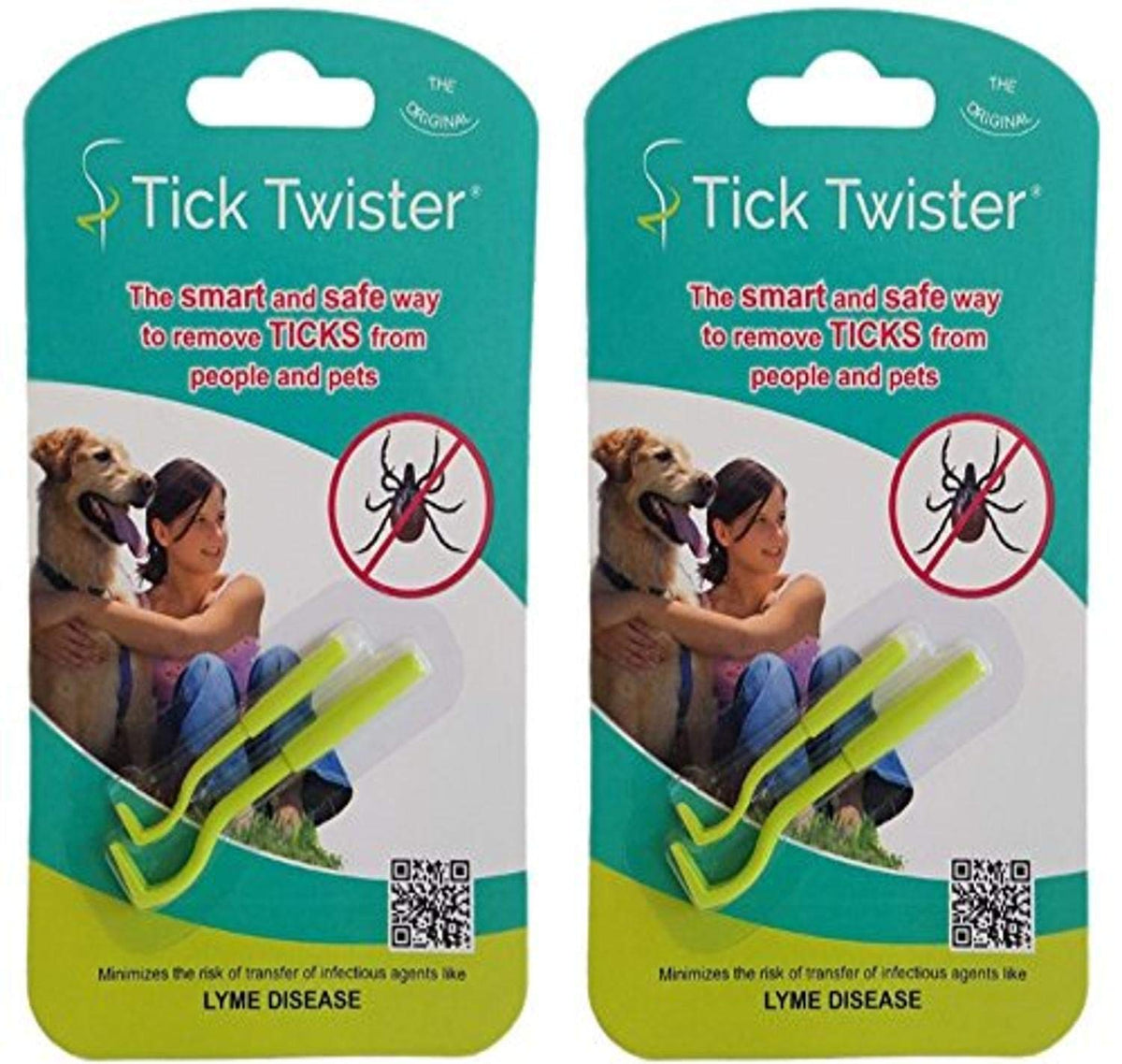 Tick Twister Tick Remover Set With Small And Large (Pack Of 2 Sets)