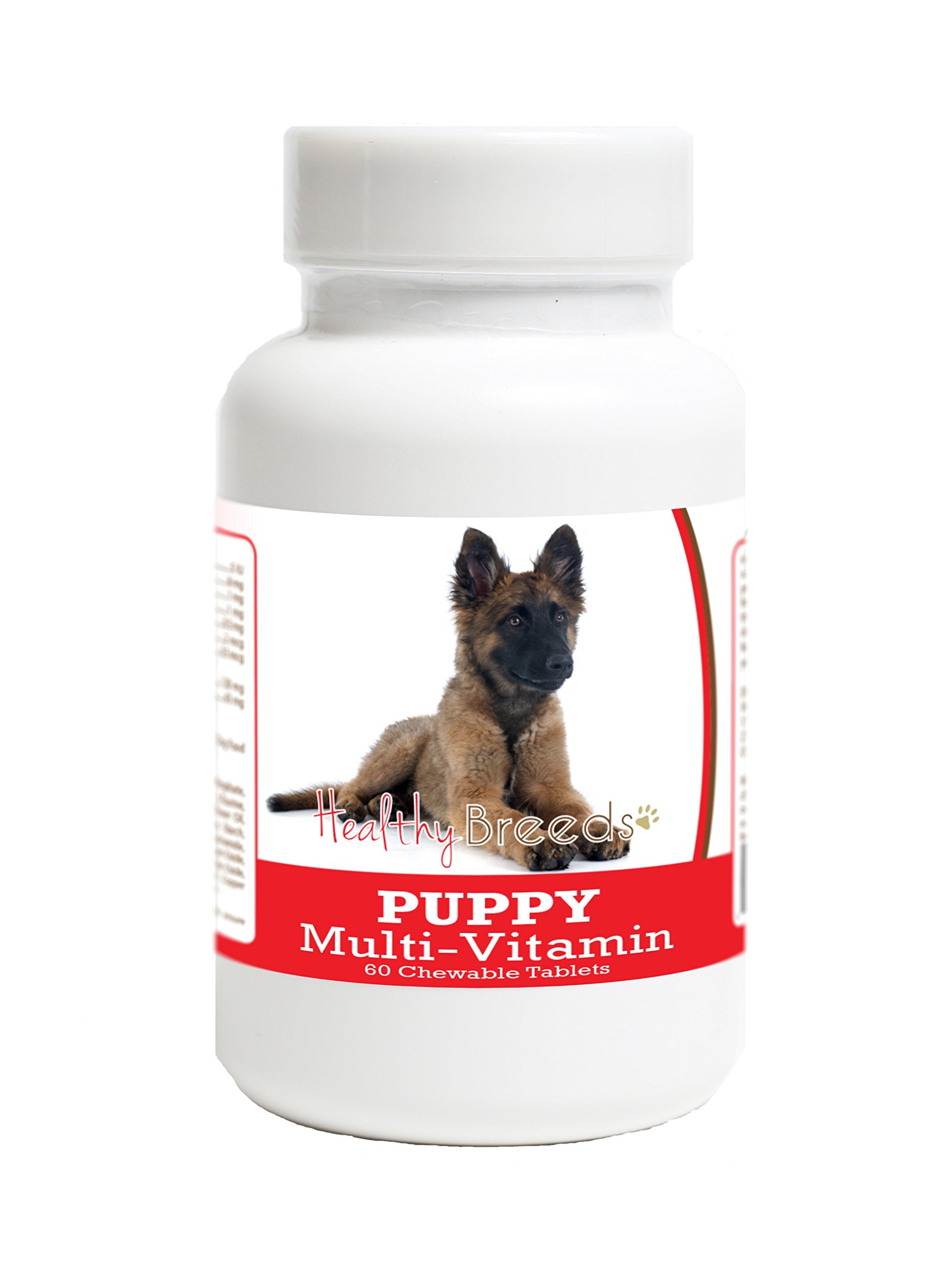 Healthy Breeds Belgian Tervuren Puppy Dog Multivitamin Tablet 60 Count