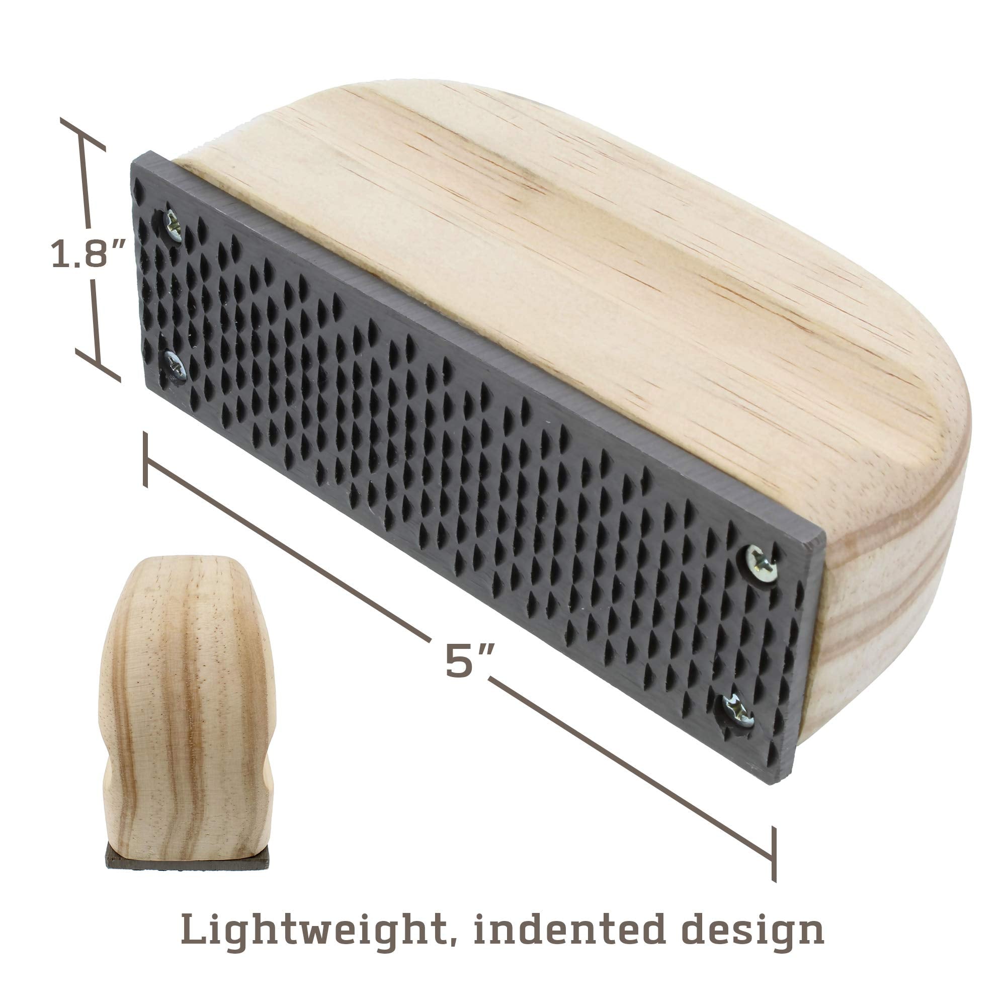 Rural365 Farrier Rasp With Wooden Handle, Mini Hoof Rasp File – Farrier Supplies For Miniature Horse, Pigs, Goats