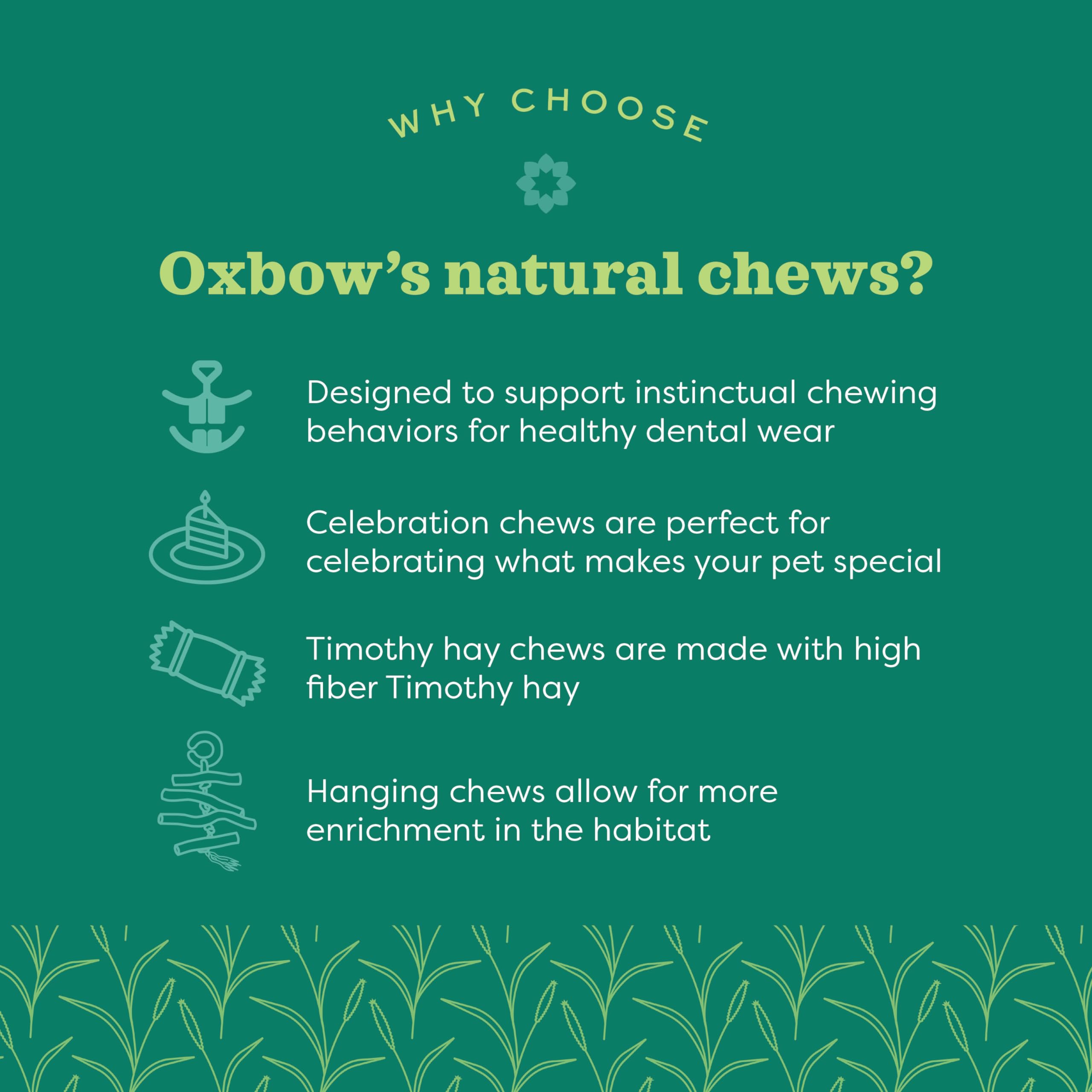 Oxbow Enriched Life Timbells, Rabbit Toys, Guinea Pig Toys, Enrichment for Bunny, Guinea Pig, Hamster, Rabbit, Chinchilla, Timot