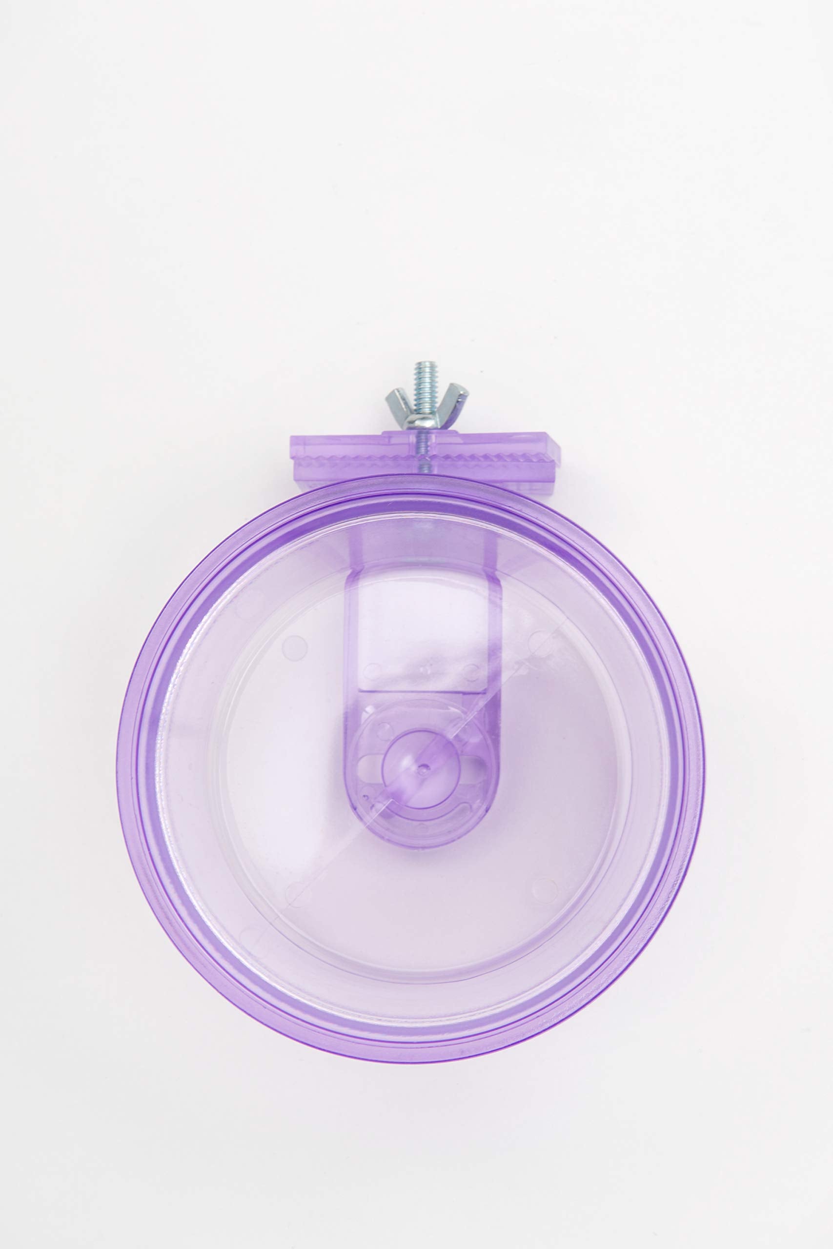 Lixit Quick Lock Cage Bowls for Small Animals and Birds. (20oz, Purple)