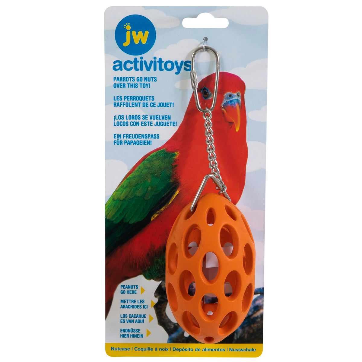 Jw Pet Company Activitoys Nutcase Bird Toy