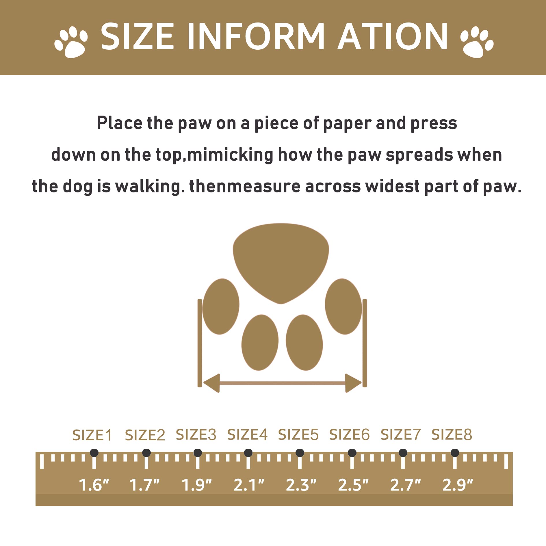 Xsy&G Dog Boots,Waterproof Dog Shoes,Dog Booties With Reflective Strips Rugged Anti-Slip Sole And Skid-Proof,Outdoor Dog Shoes For Medium Large Dogs 4Pcs Leopard-Size 6
