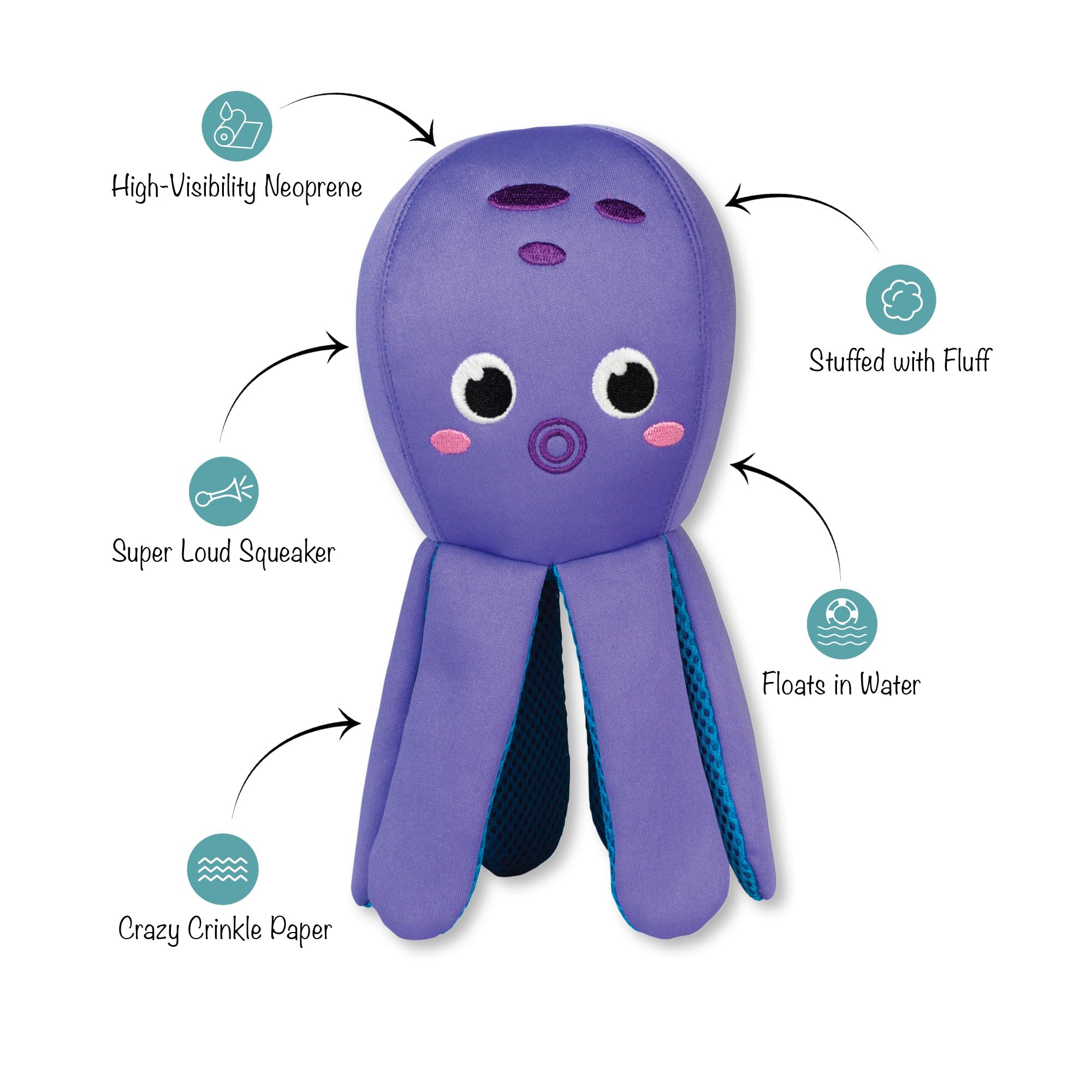 Fringe Studio ''Bubbles Floating Dog Toys, Pet Shop Collection (640003)