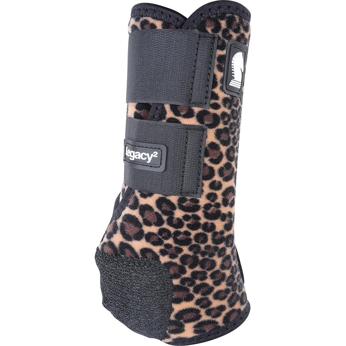 Classic Equine Legacy2 Support Boots, Front (Cheetah, Large)