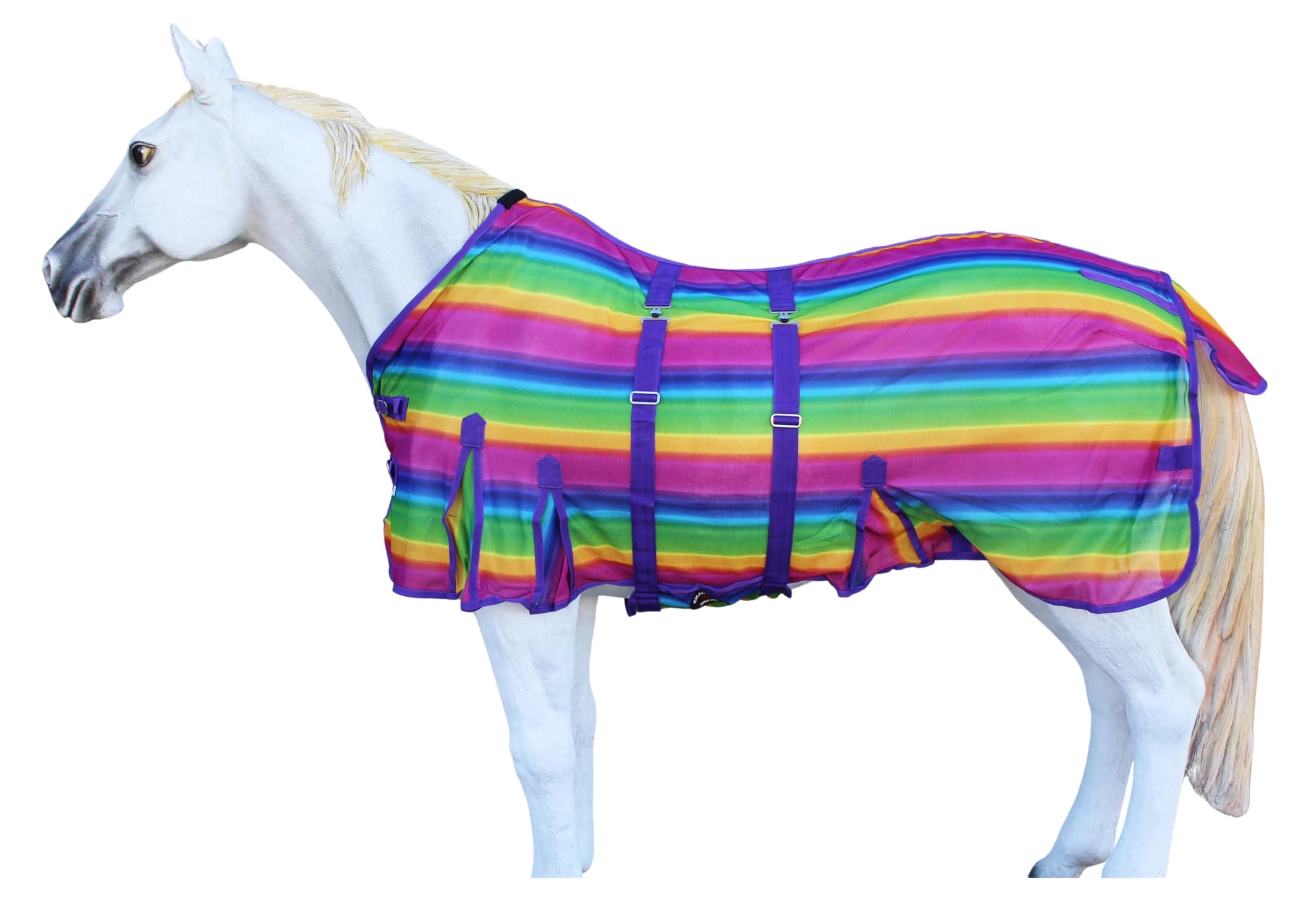 60 Horse Mesh Light Weight Sheet Bellyband Summer Spring Airflow 73412B