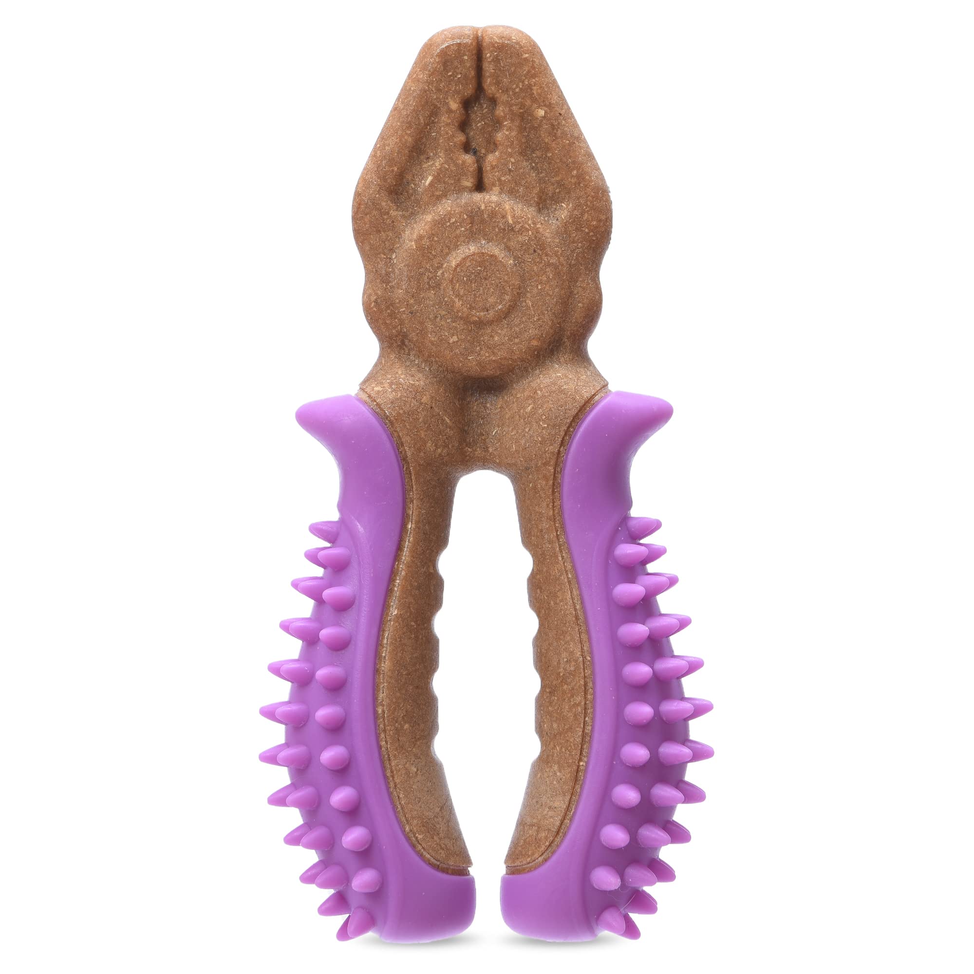 Arm & Hammer for Pets Chew Tools Collection: Wood Blend Pliers Chew Toy for Dogs | Compressed Wood Dog Chew Toys with Baking Sod