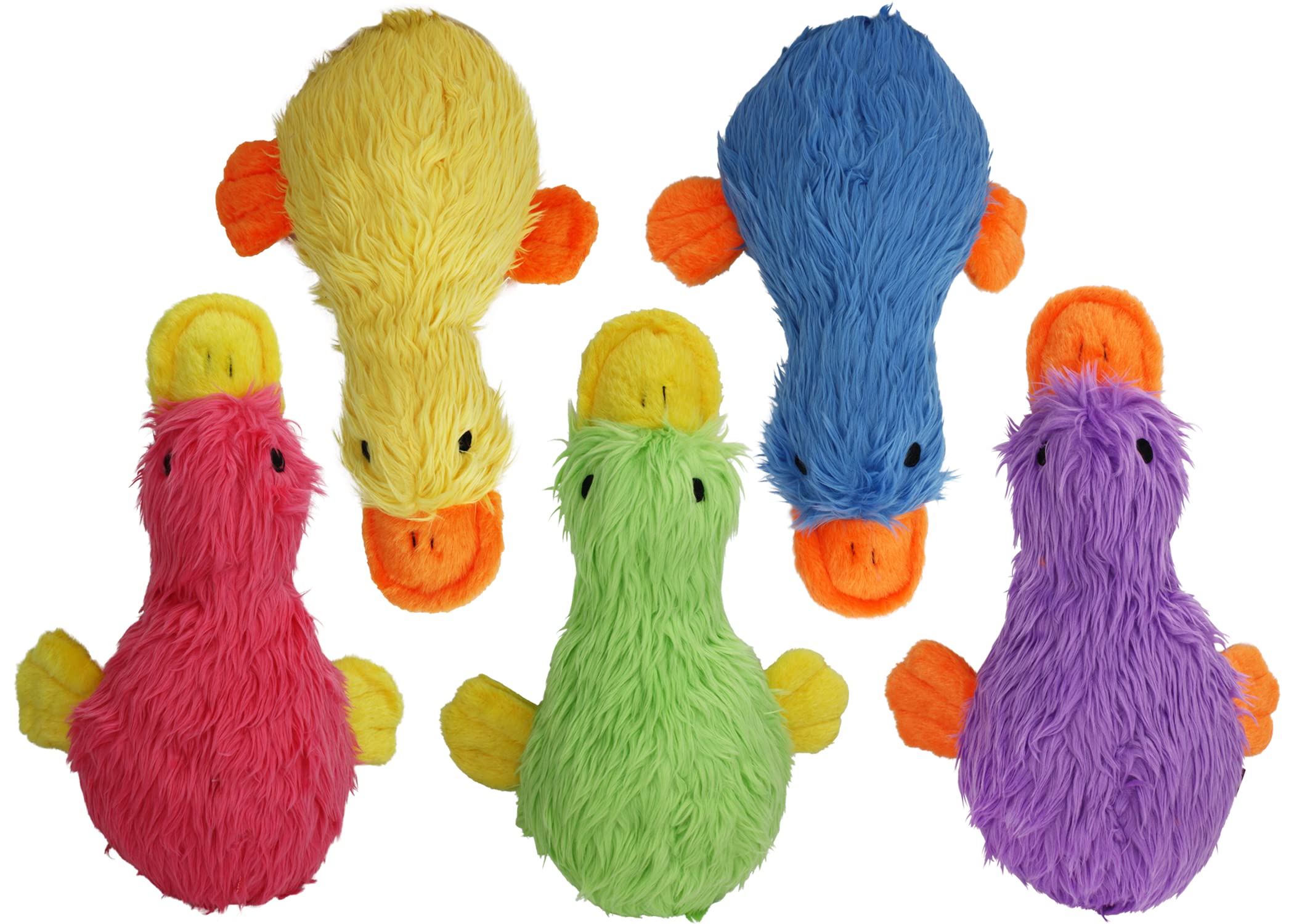 Multipet Duckworth Plush Filled Dog Toy, Assorted Colors, (Pack Of 1)