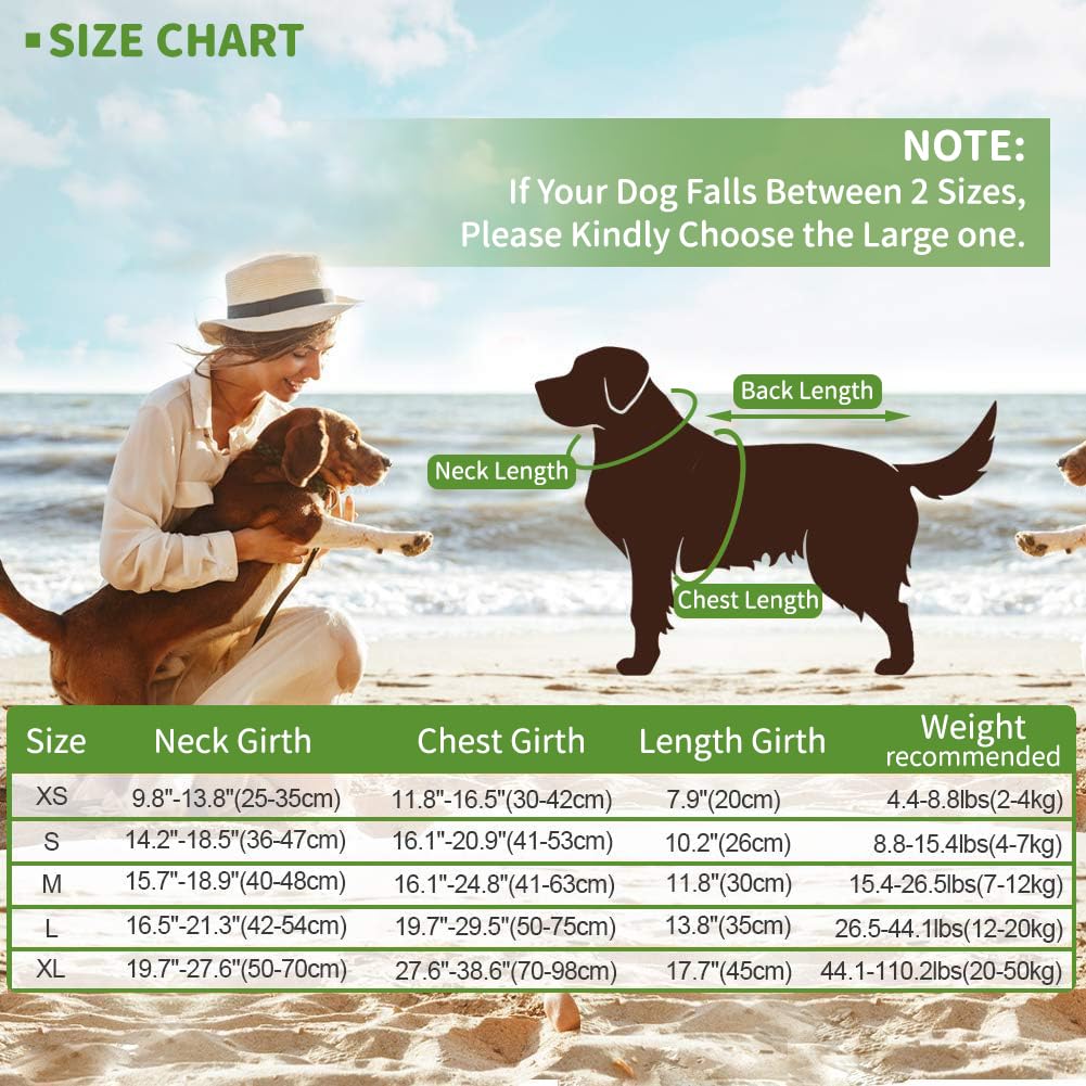 Emust Dog Life Vest, Dog Life Jacket For Small, Middle, Large Dogs With Rescue Handle Pet Flotation Vest Safety Lifesaver For Sw