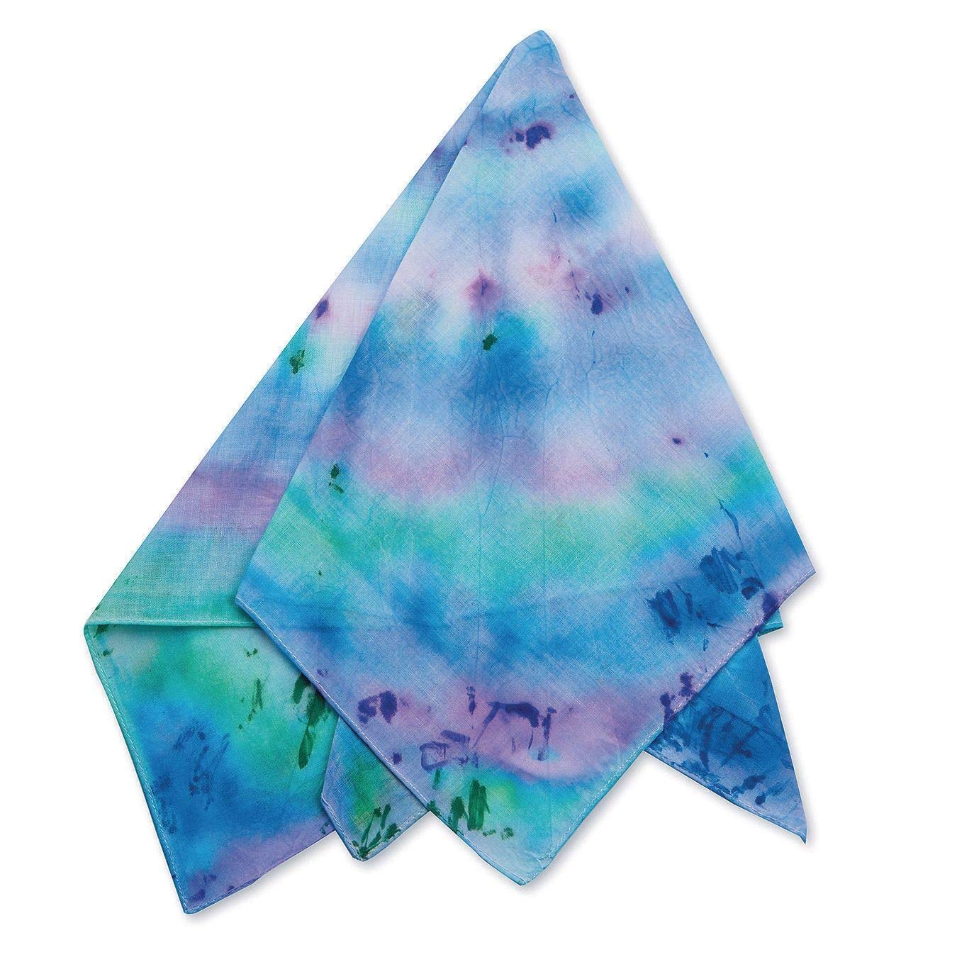 S&S Worldwide White Bandanas (Pack of 12) - 21.5'' Square - 100% Cotton Versatile Scarves