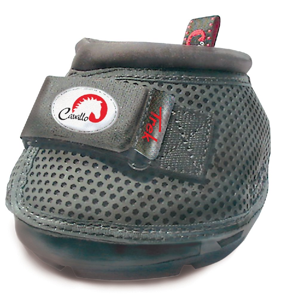 Cavallo Horse & Rider Trek Slim Sole Hoof Boots, Size 4