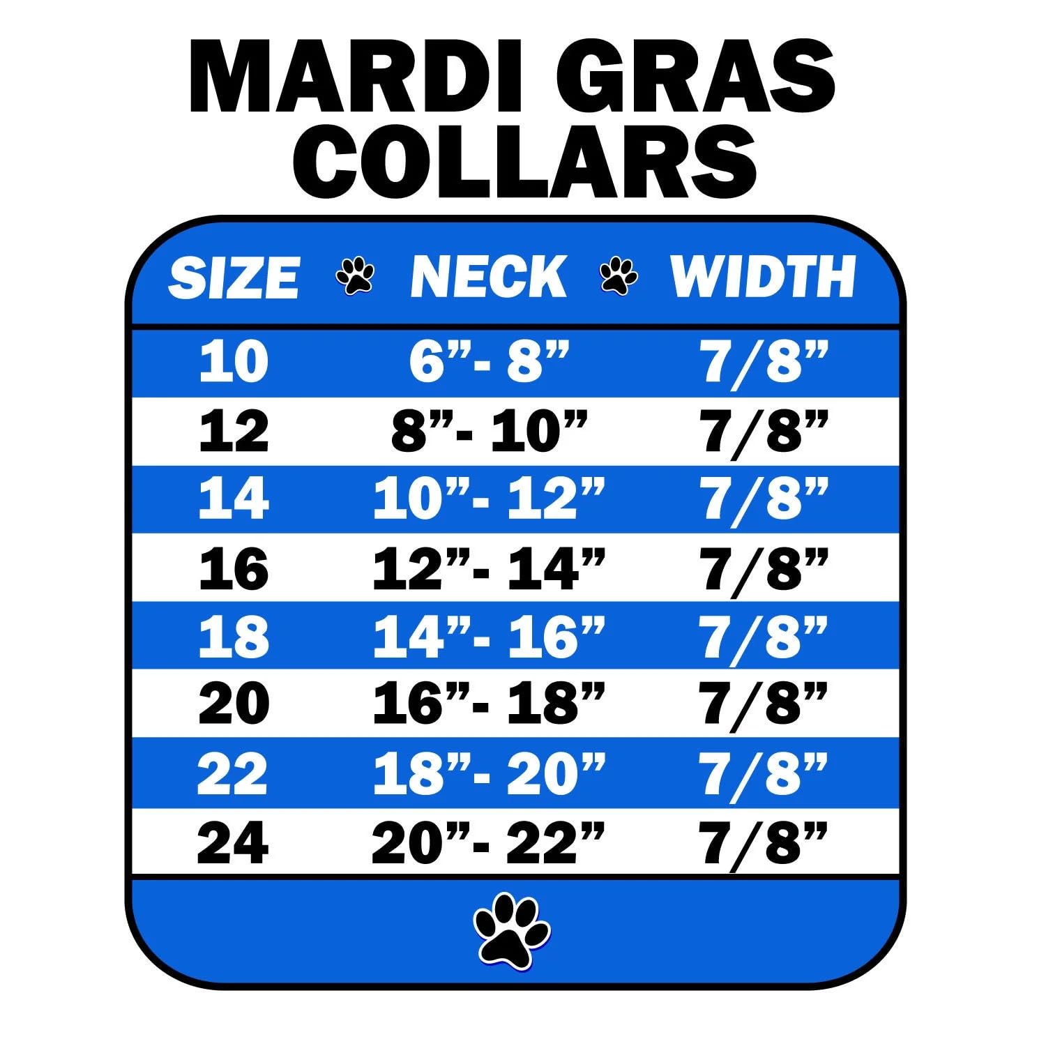 Dog, Puppy & Pet Collar, Mardi Gras Three Row Confetti Jewel Set Black 16
