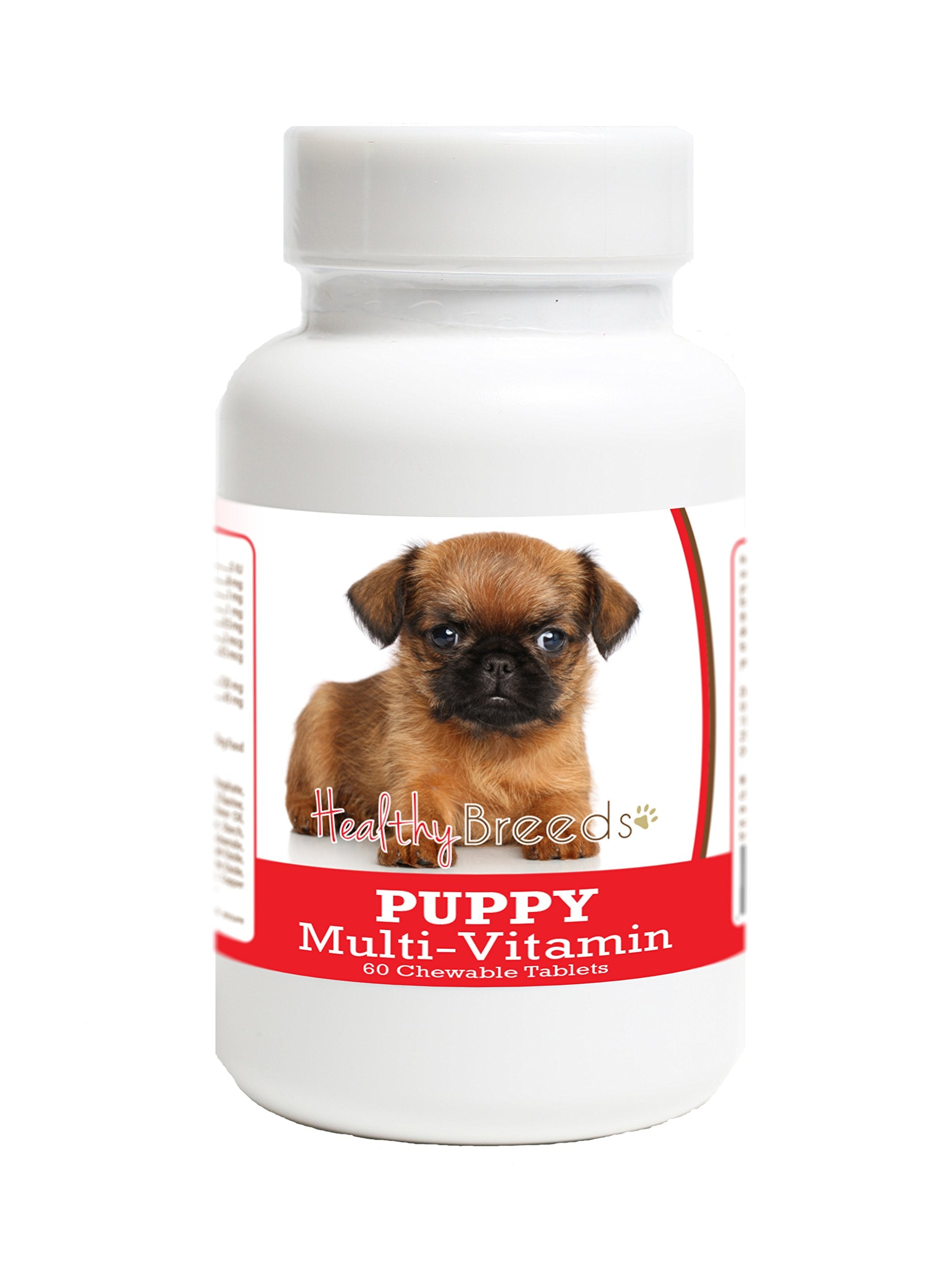 Healthy Breeds Brussels Griffon Puppy Dog Multivitamin Tablet 60 Count