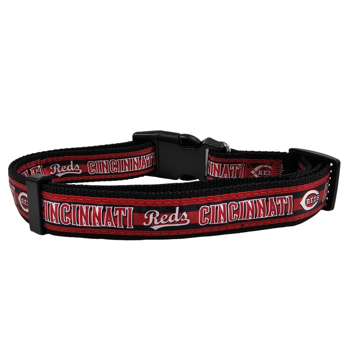 Pets First Mlb Pet Collar Cincinnati Reds Dog Collar, X-Large Baseball Team Collar For Dogs & Cats. A Shiny & Colorful Dog & Cat