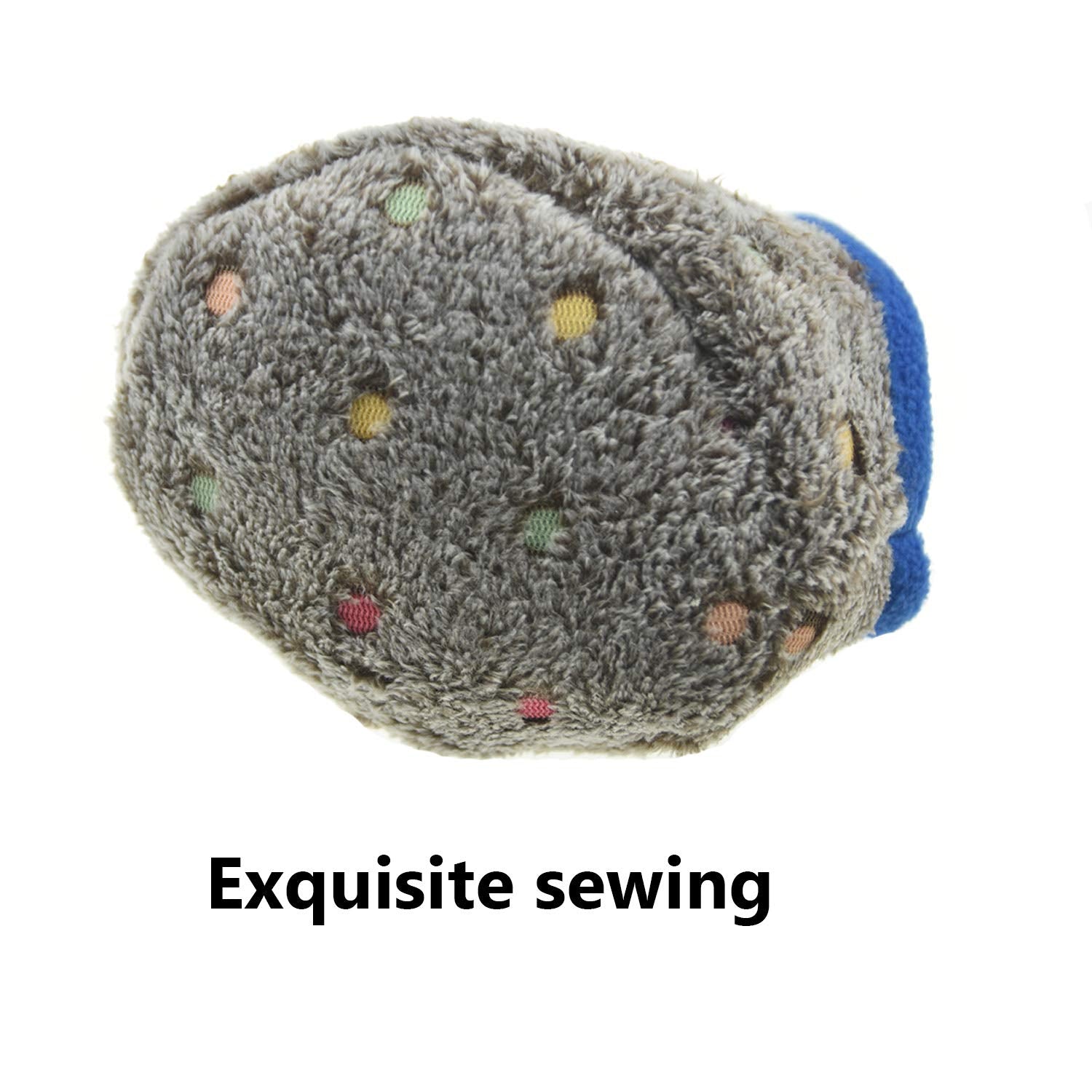 Muyaopet Bird Parrot Nest Hammock For Parakeet Conure Lovebird Small Animal Hamster Sugar Glider Hanging Bed Hideout House (S(Length:6.2Inch), Gray)