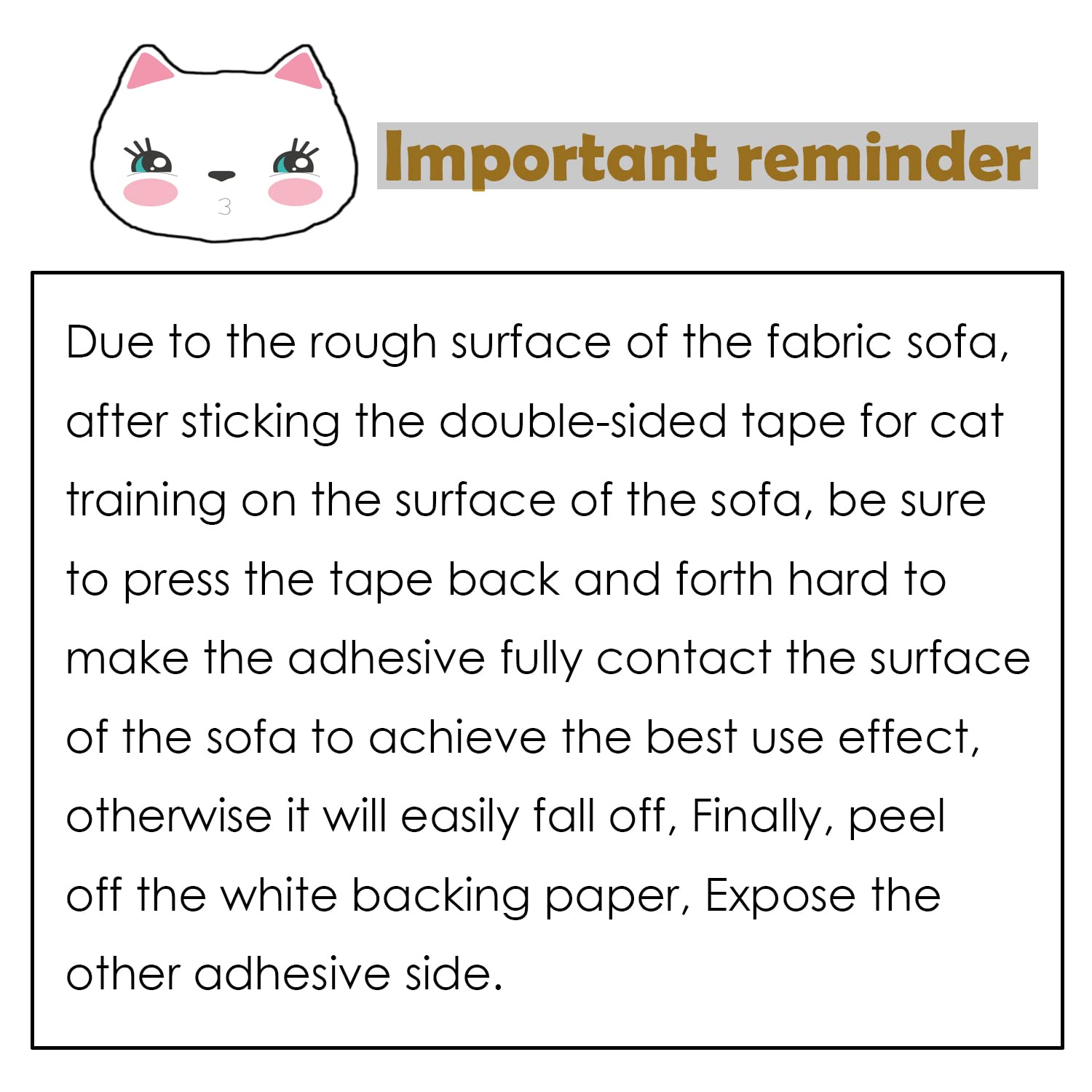 Adimmobilize Cat Scratch Deterrent Tape - Anti-Scratch Cat Training Tape For Couch, Furniture, Door, 4' X33Yards, 100% Transparent Clear, Removable, Residue-Free, Non-Toxic