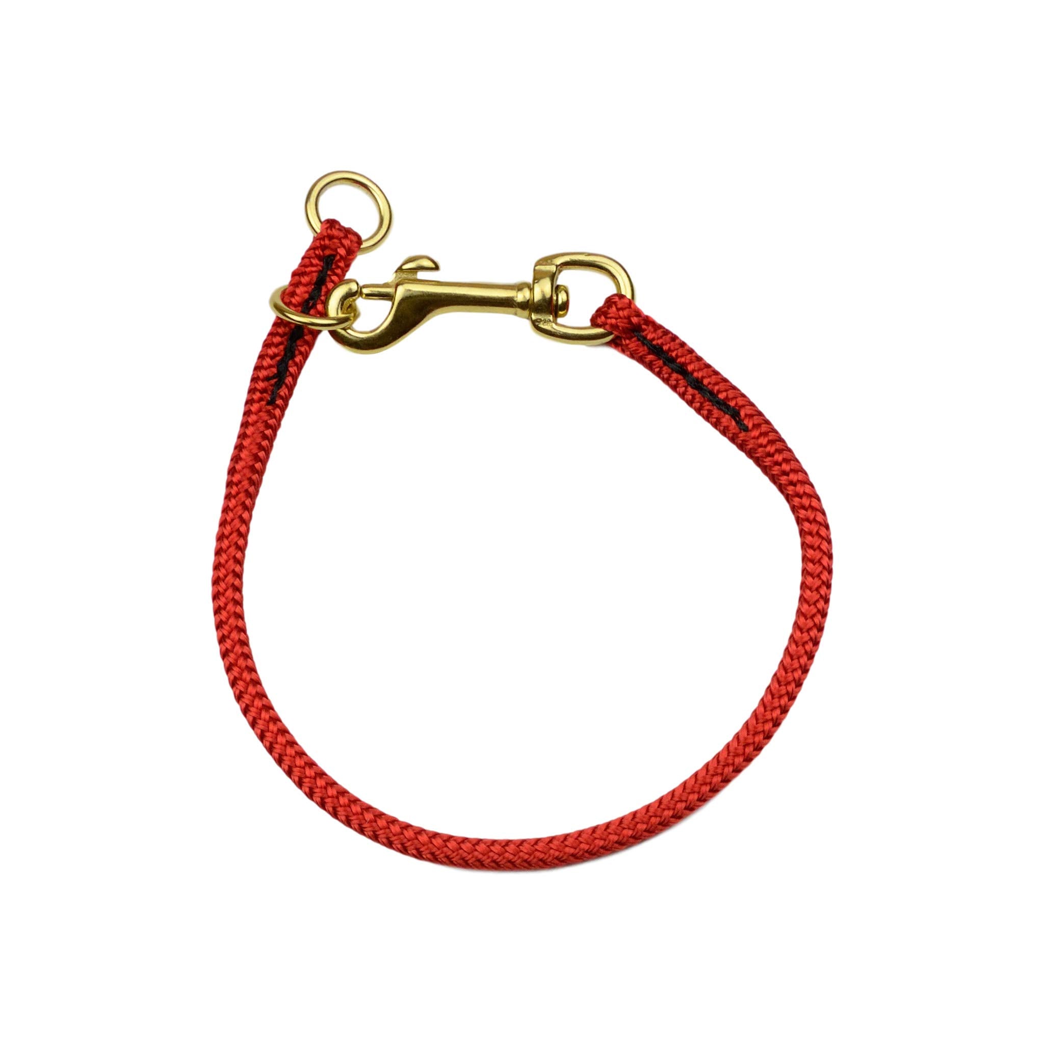 Redline K-9 Nylon Dominant Dog Choke Collar Red, 16 Inch