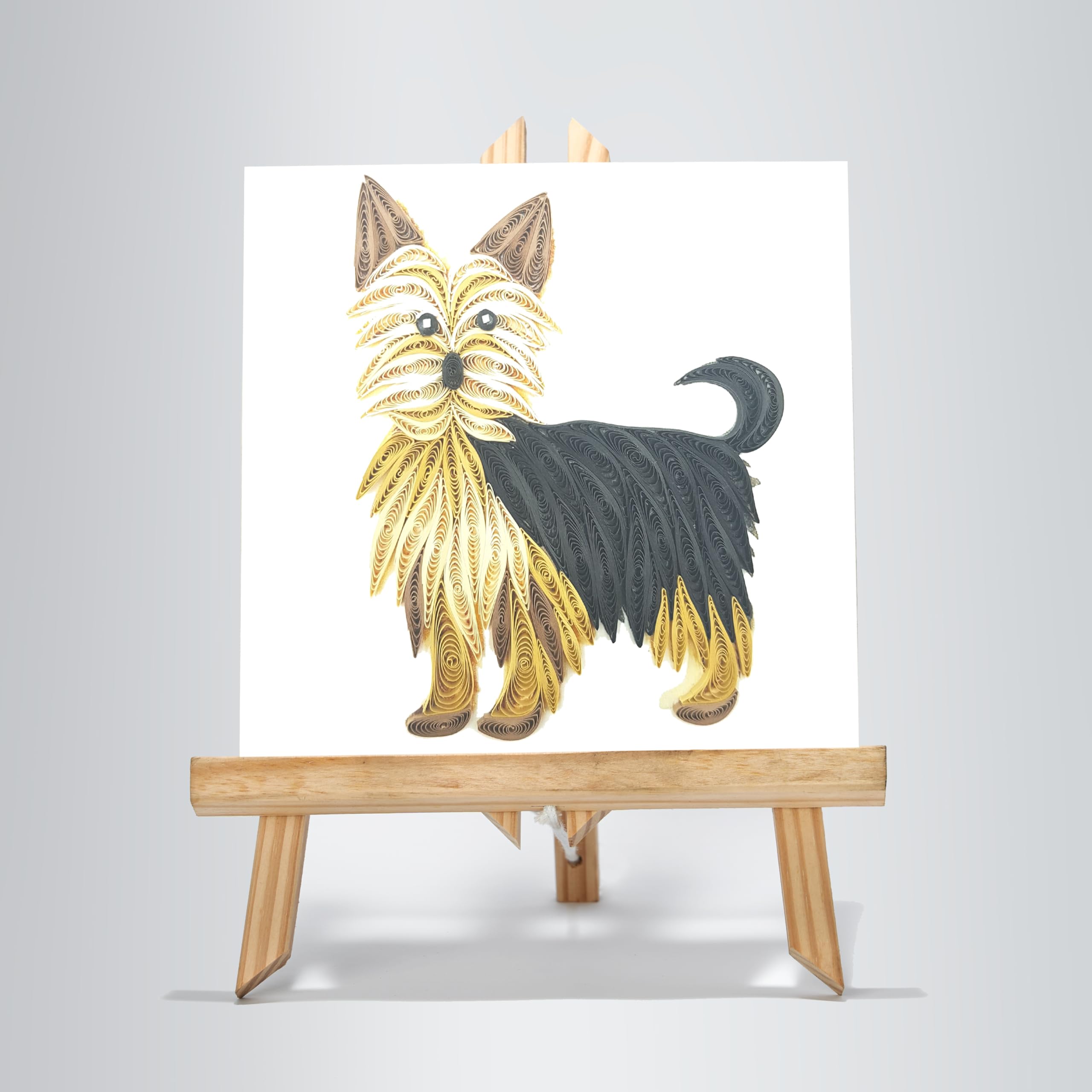 Tumybee Cute Dog Card, Yorkie Card For Dog Love, Dog Card For Mother'S Day, Father'S Day, Animal Pet Card For Birthday, Annivers