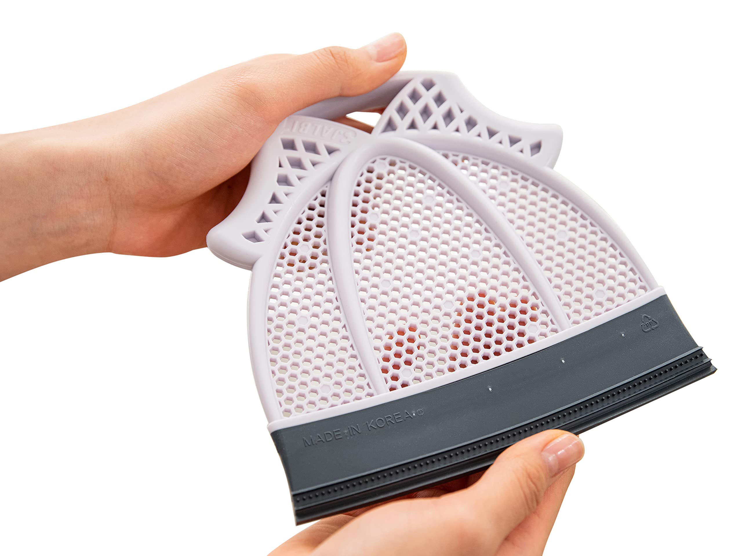 Broombi Pet Hair Remover, Cleans Lint, Dust, Human Hair - Reusable Silicone Blade Removes Dog And Cat Hair, Animal Fur - For Furniture, Rugs, Fabric, Clothes, Pillows, Bedding, Car Seats White